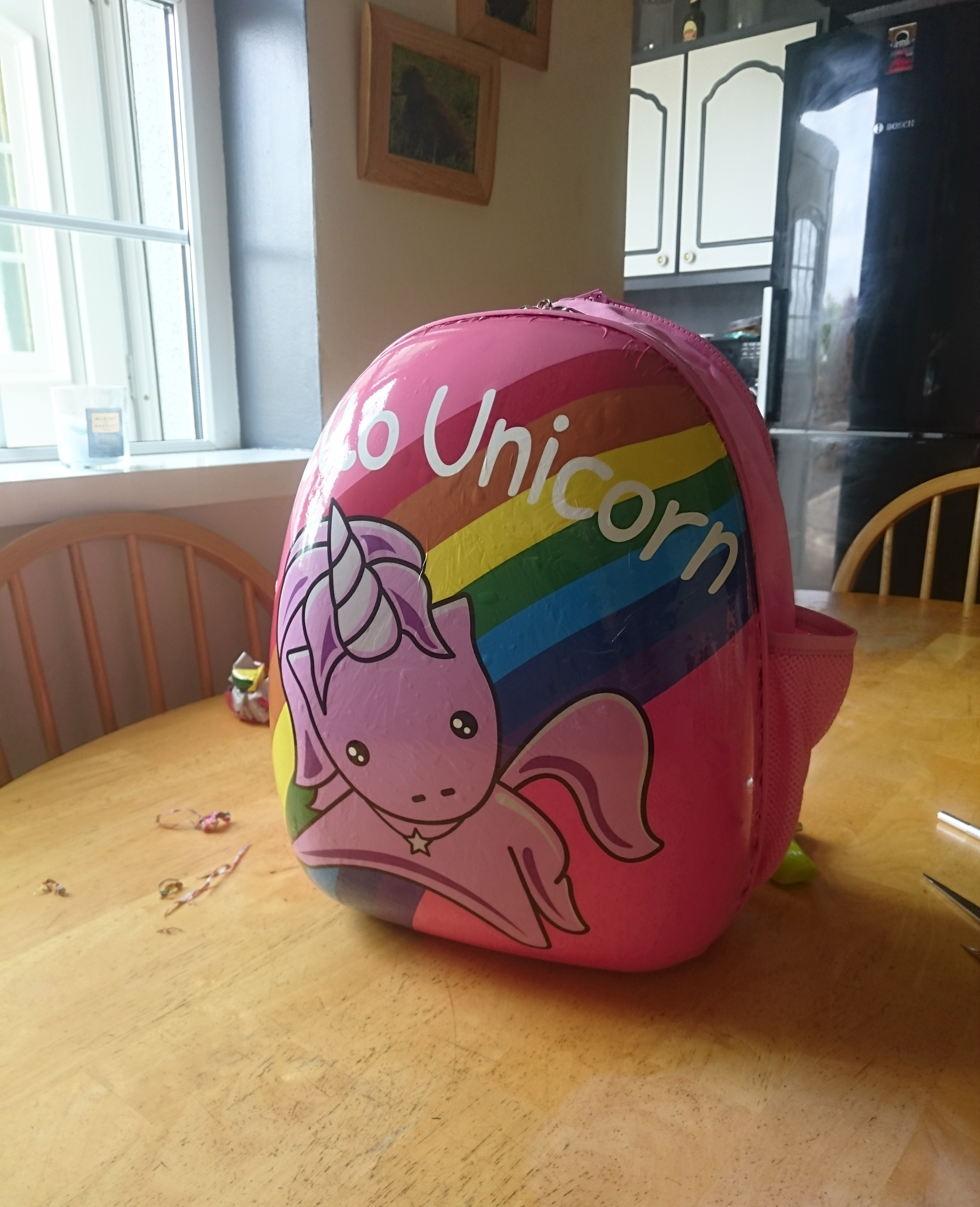 Hello Unicorn Vinyl Wrapped Bag r/alteredcarbon