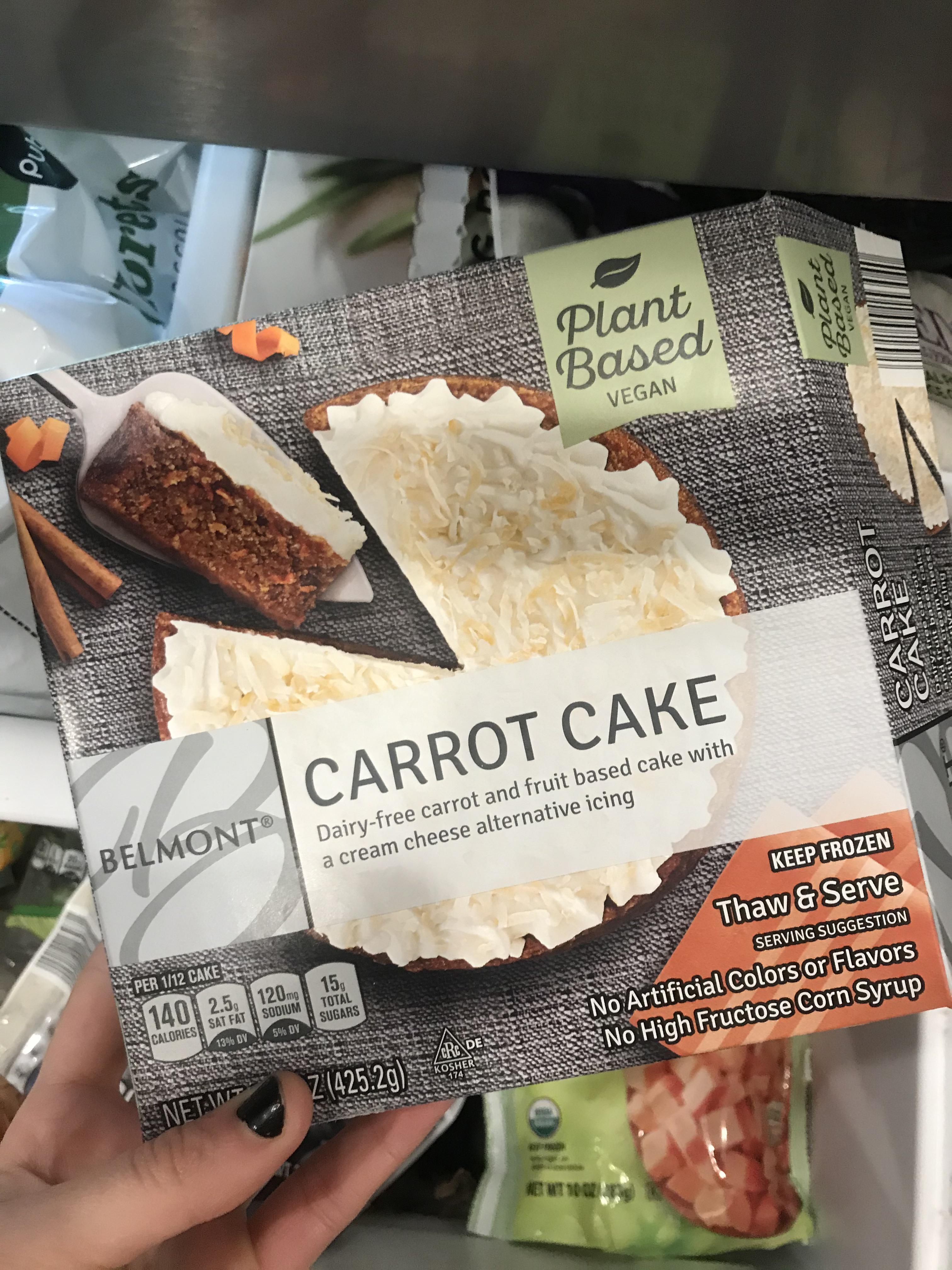 These plant based cakes are incredible! (My Aldi had Chocolate and