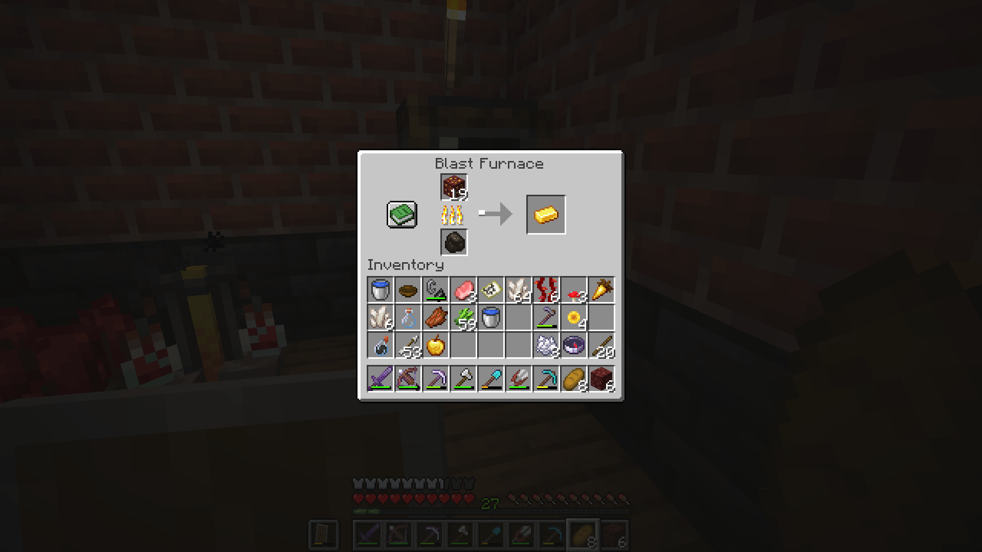 TIL if you pick up nether gold ore with a silk touch pick and smelt it you get a full ingot