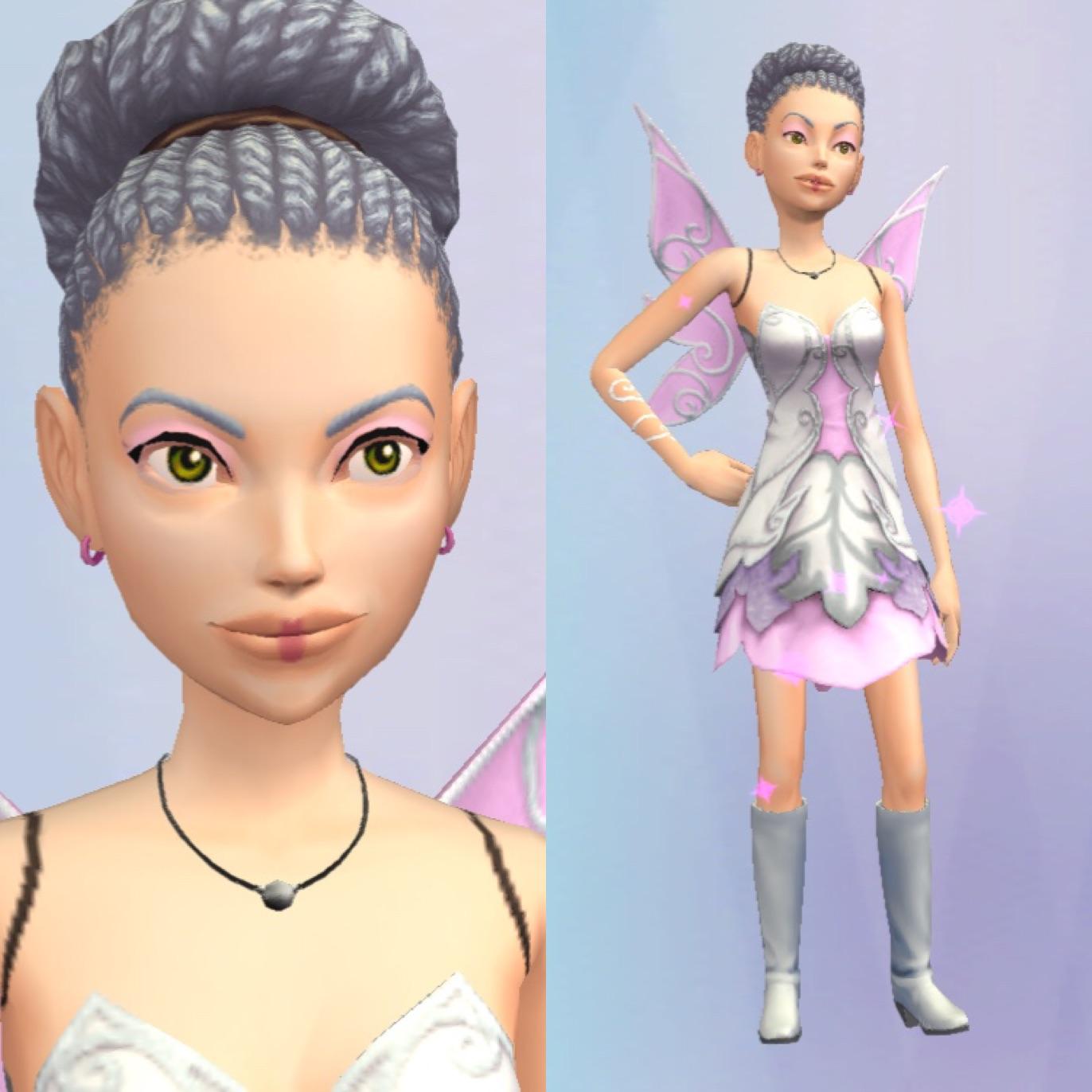 Izzy finally came through for me with a fairy outfit in my favorite