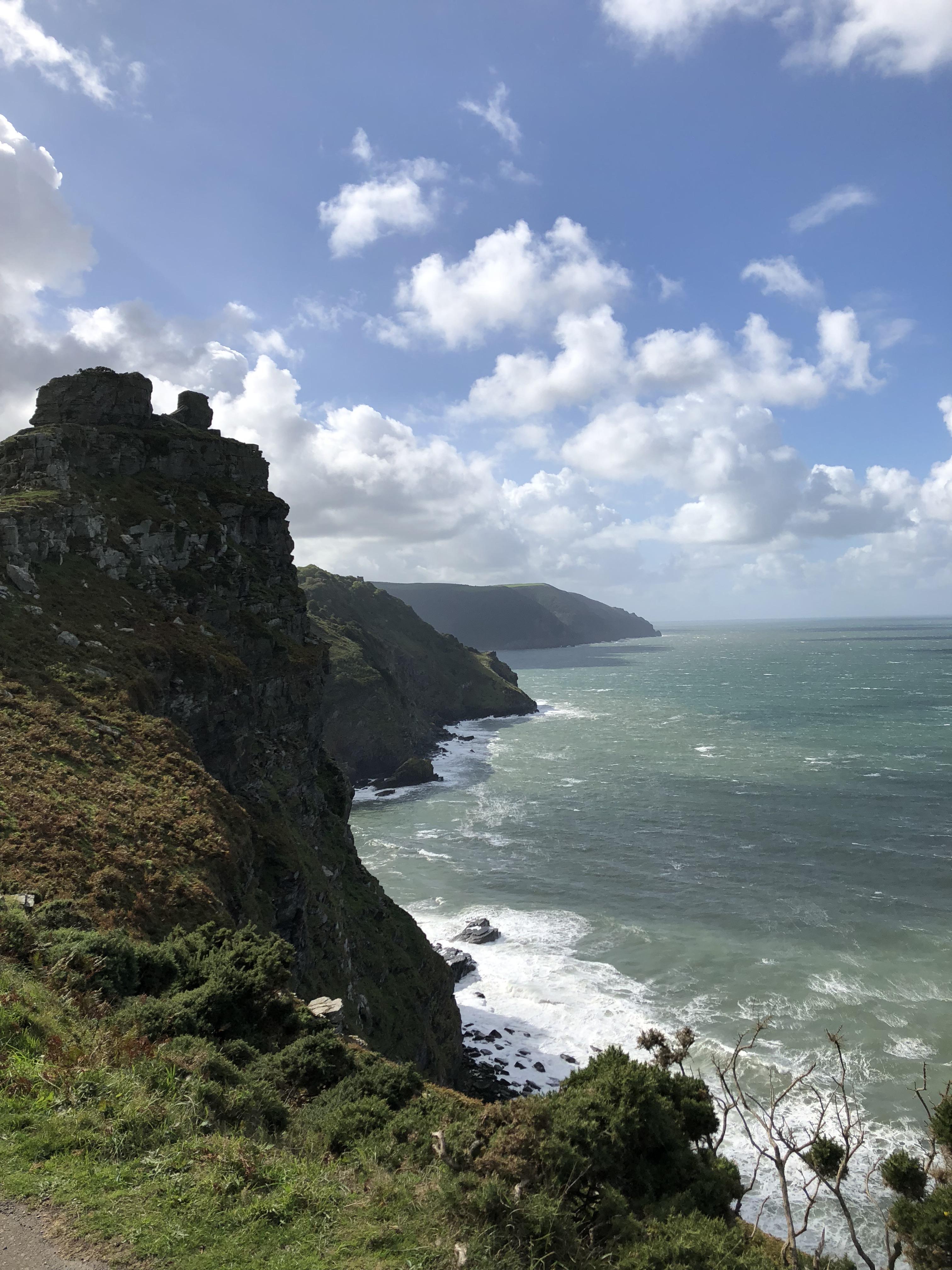 Valley of the Rocks Linton, North Devon coastline. CasualUK