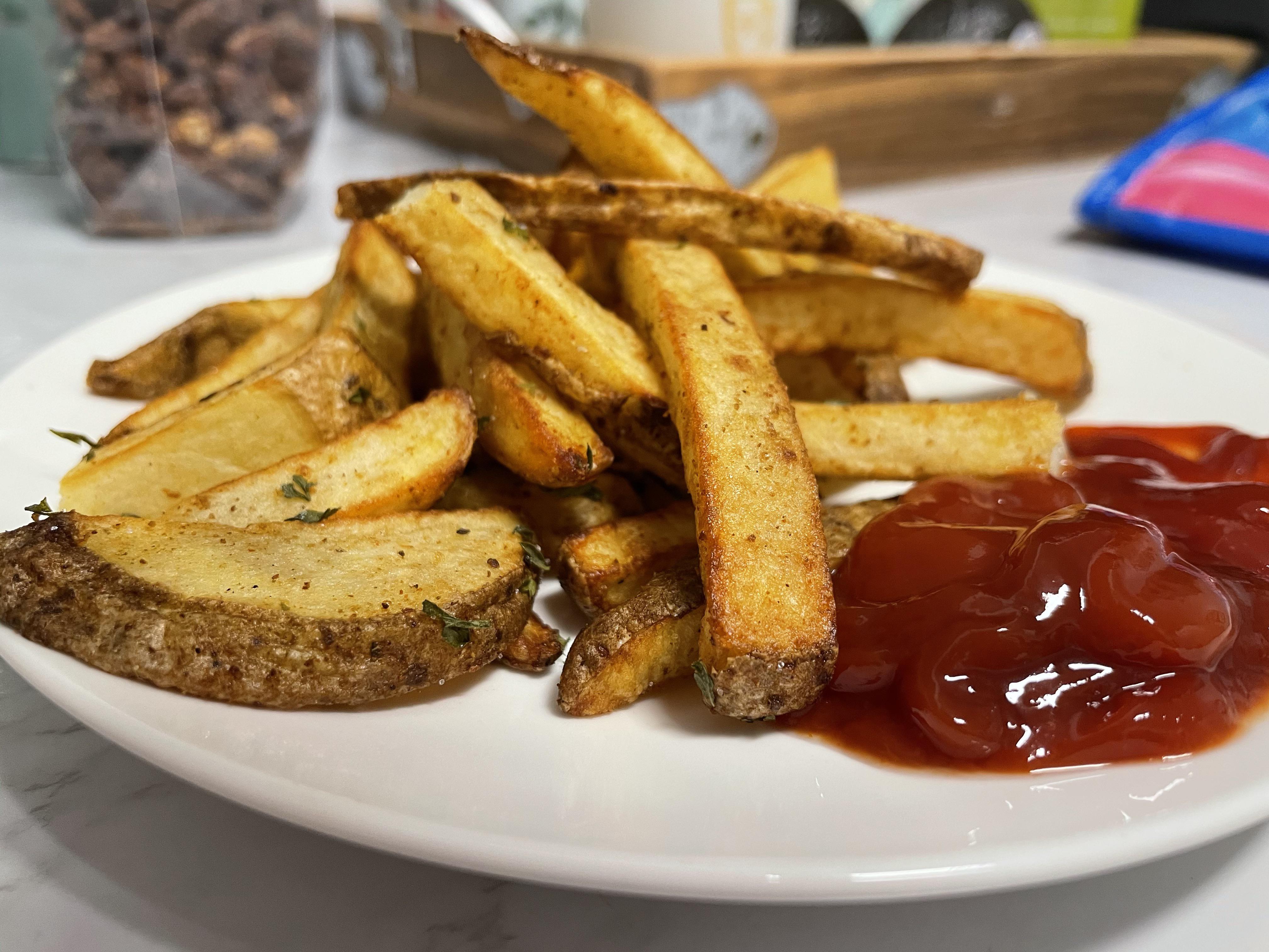 [Homemade] Airfried Fries! r/food
