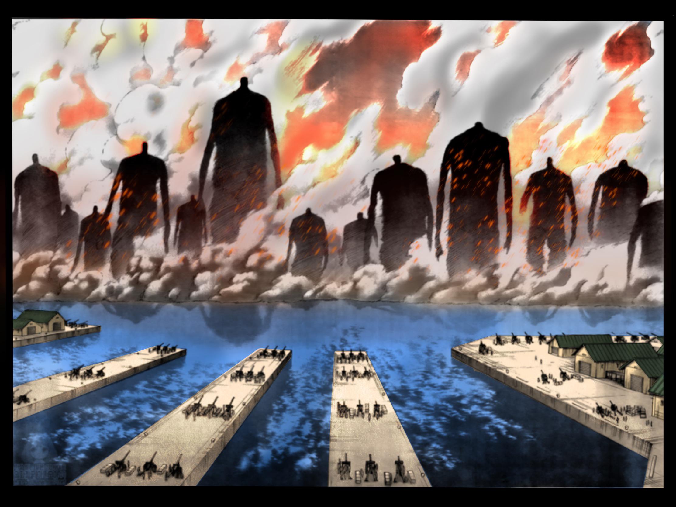 I coloured The Rumbling : r/titanfolk