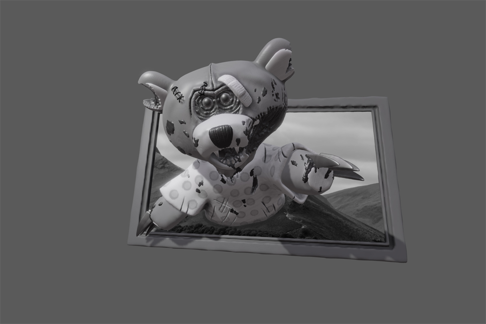 My Wilson's Heart Fan Art created in Medium r/oculus