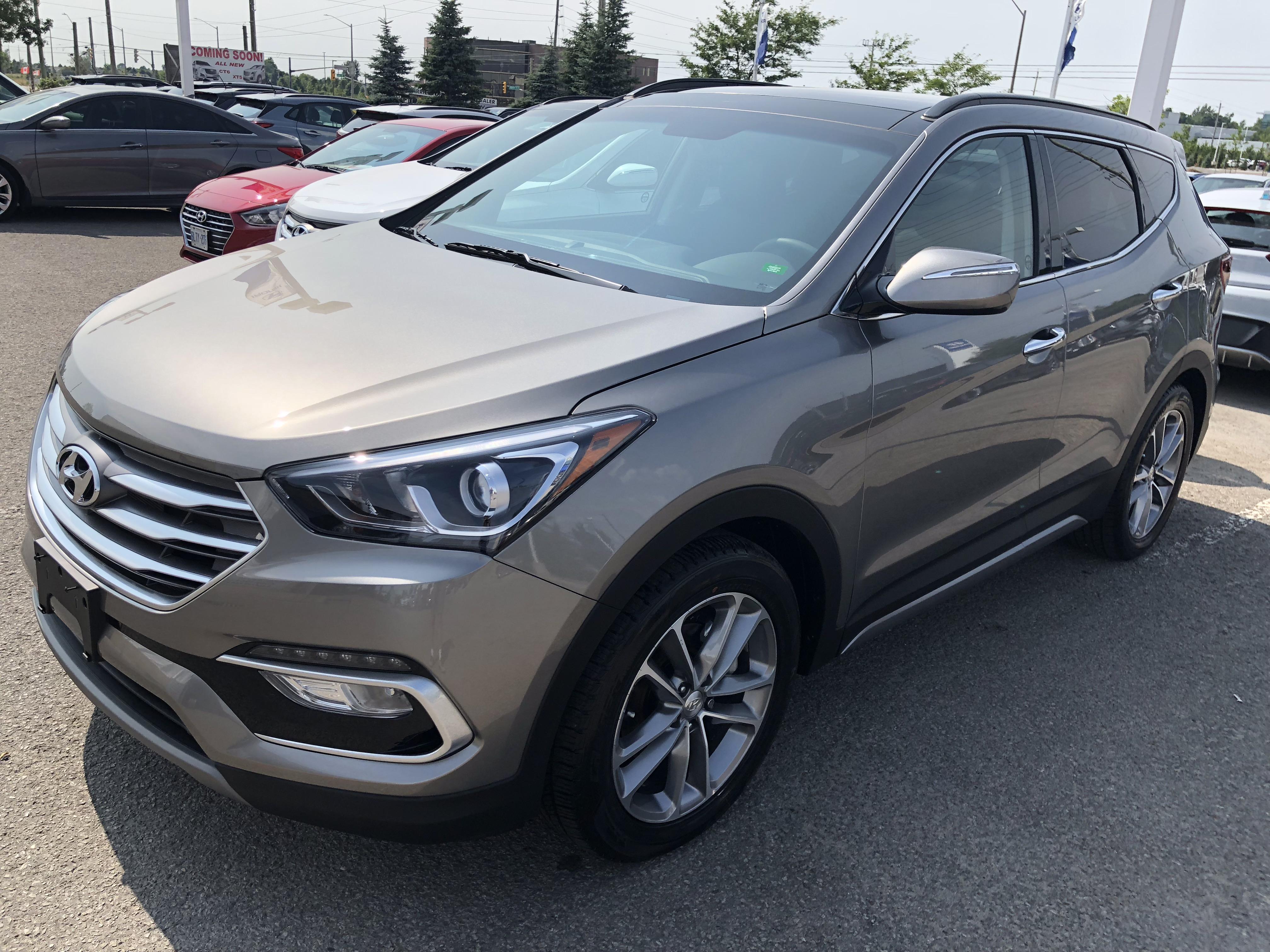 Picked up my new 2018 Santa Fe Sport 2.0T Limited yesterday Hyundai