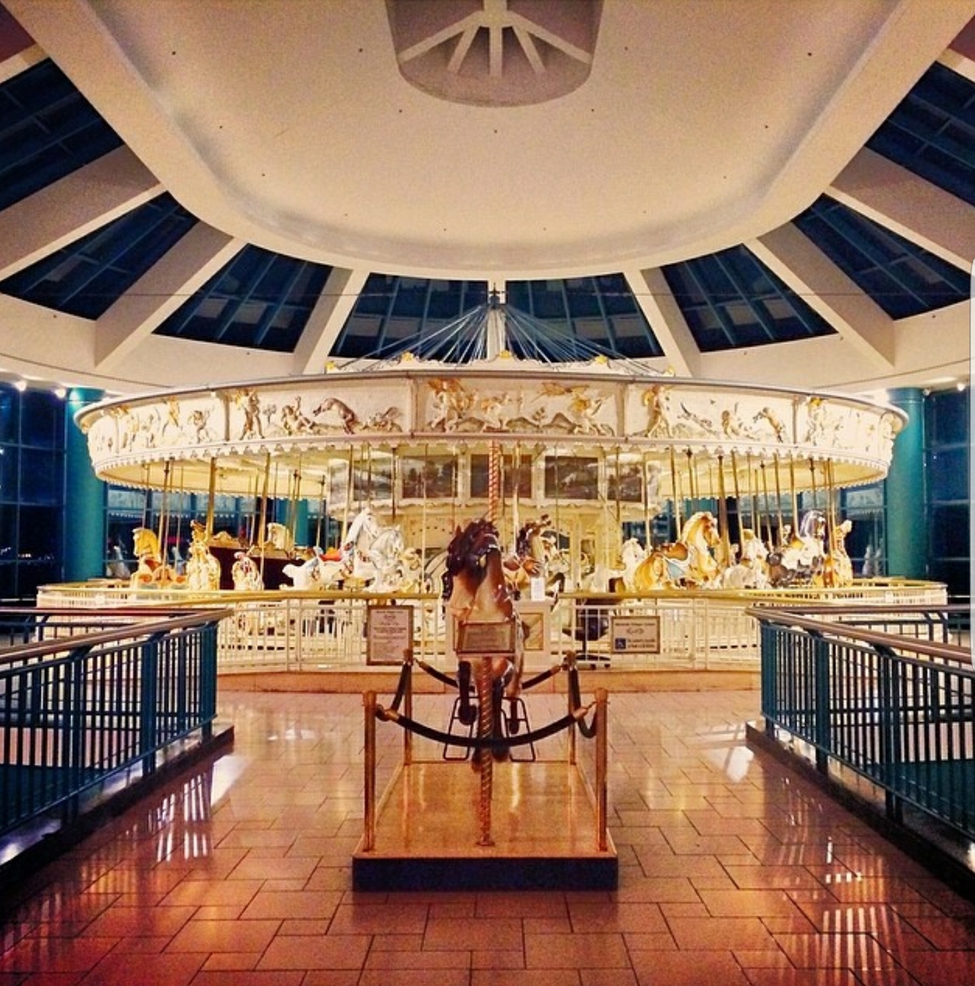 Carousel Mall on my way out from seeing Grand Budapest