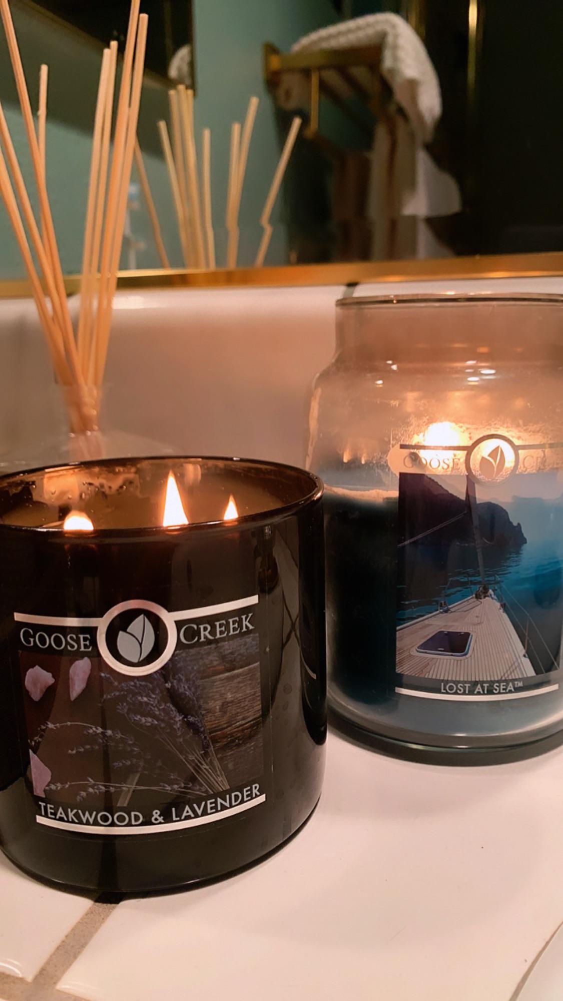 Showertime burn. What are you burning in your bathrooms? r