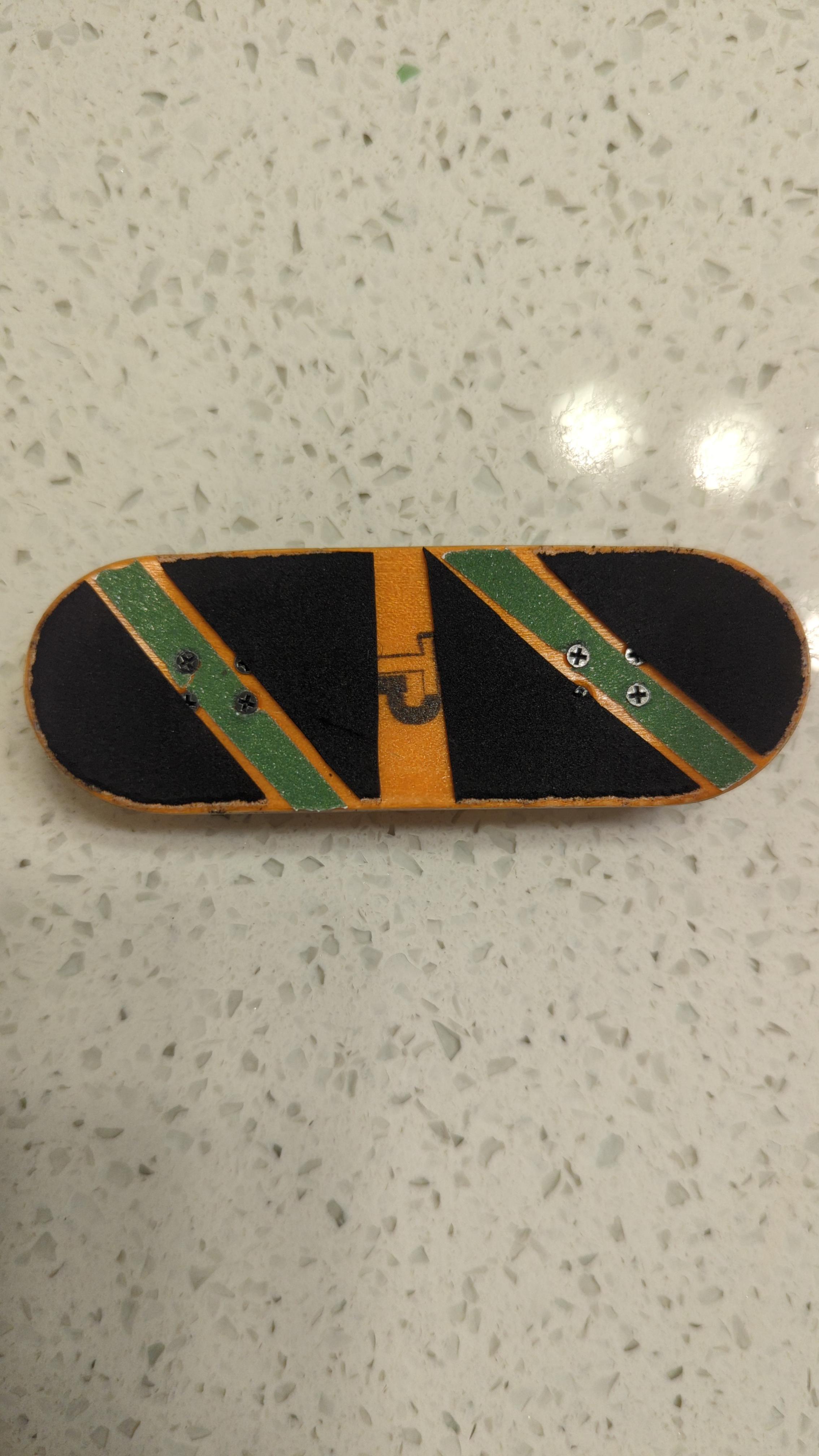 first custom grip job r/Fingerboards