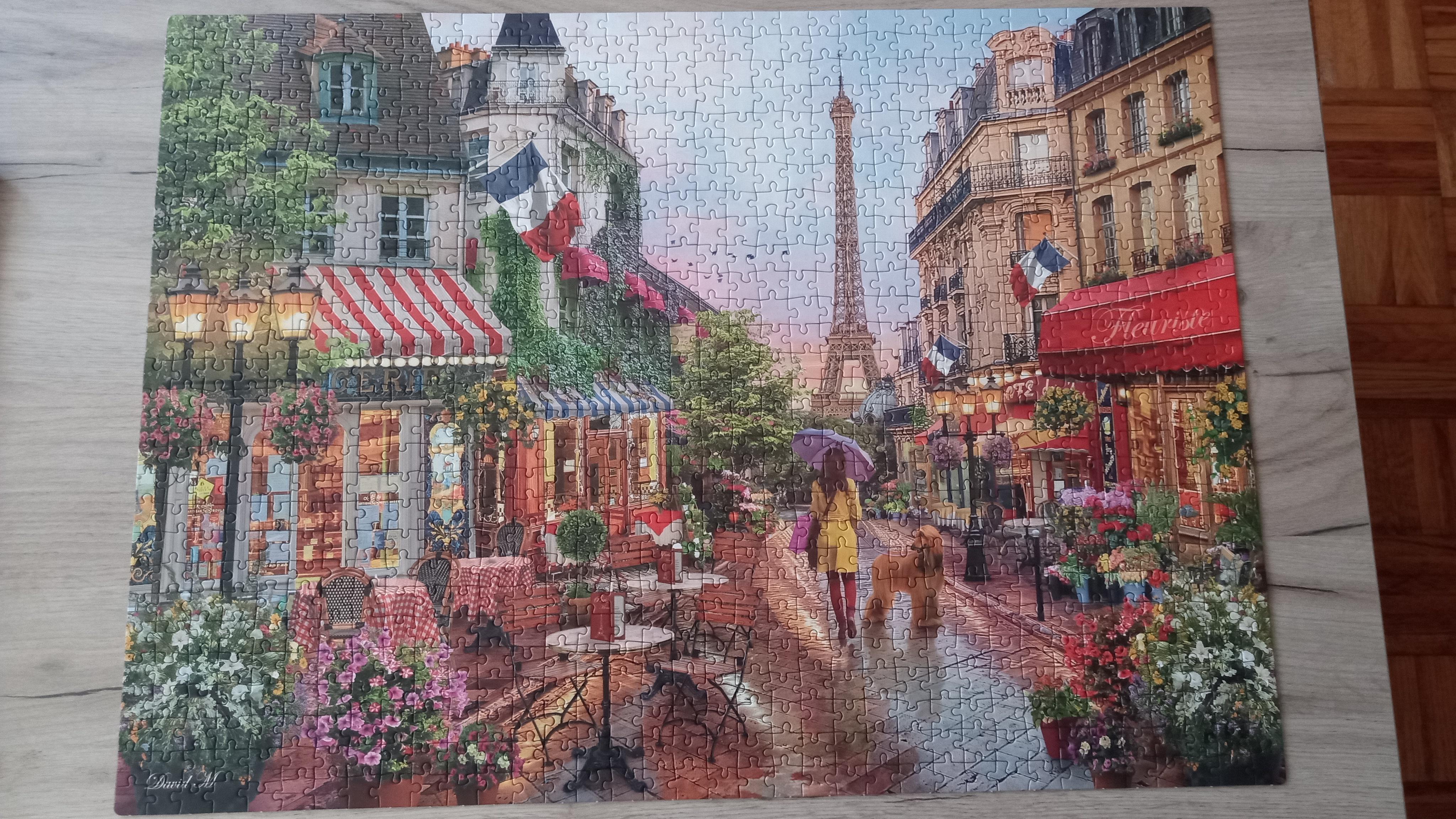 Flowers in Paris Clementoni High Quality Collection 1000 pieces r