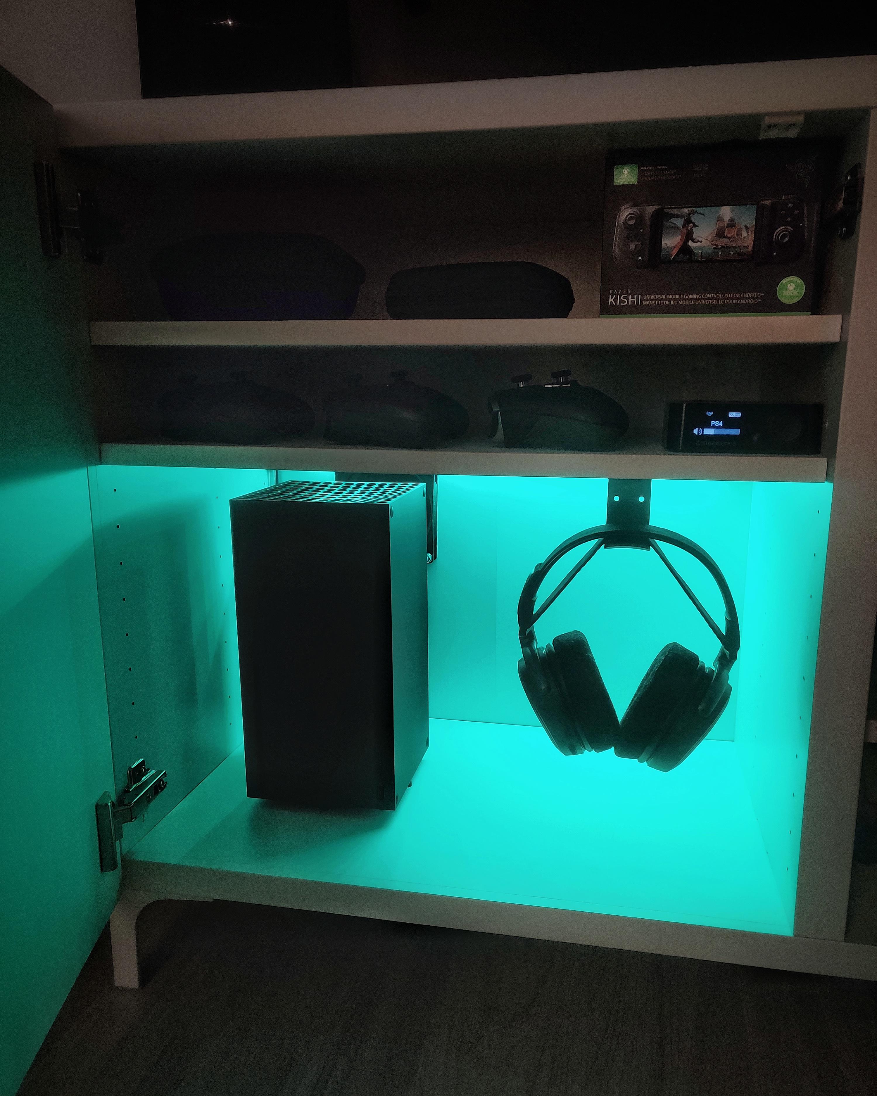 Ventilated Xbox Series X due to very interested 1 year old