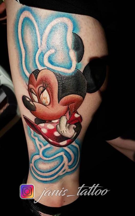 Made by Janis Tartoo Tattoo, Estonia. 3rd day healing tattoo