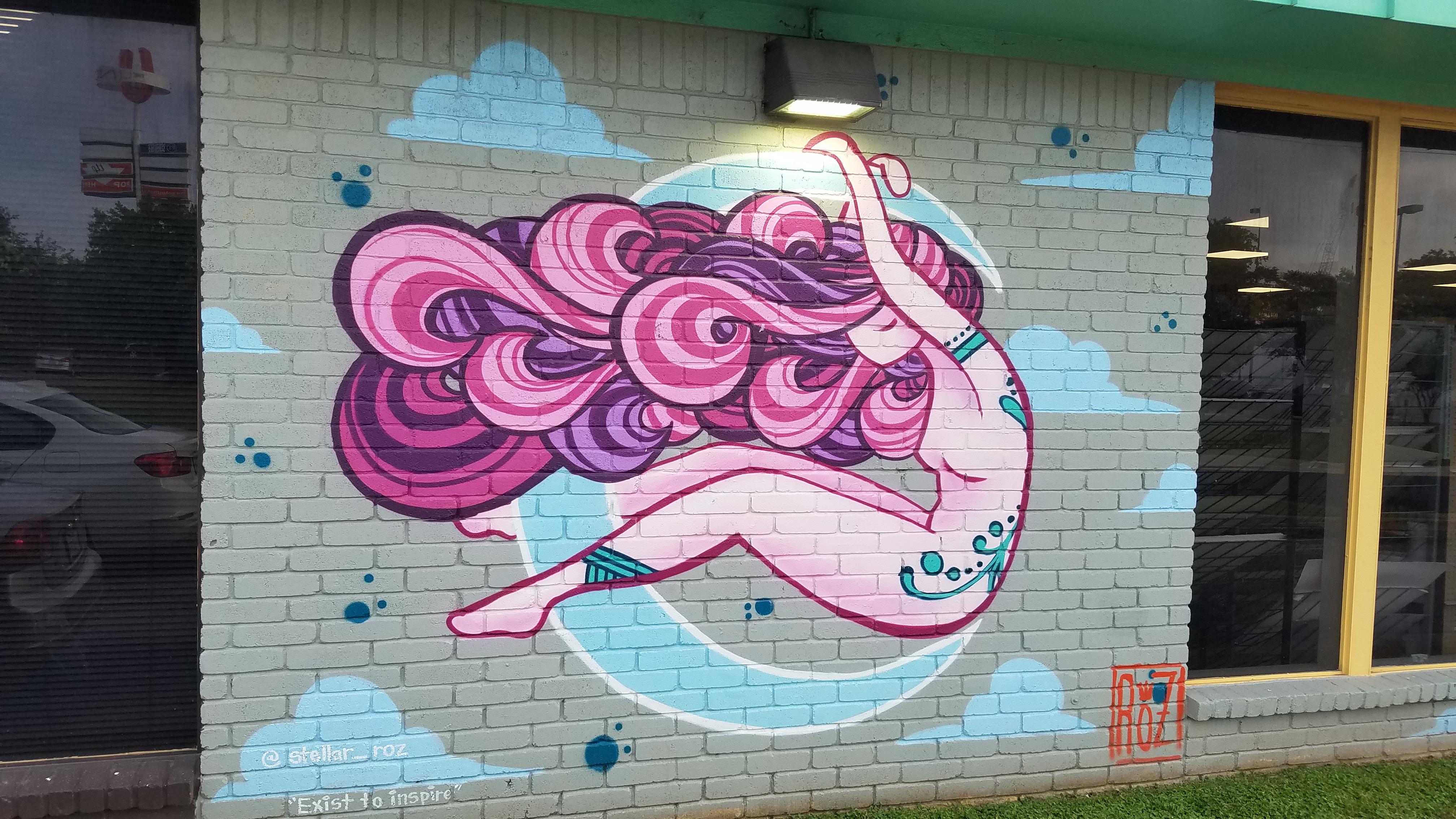 Art store wall. r/streetart