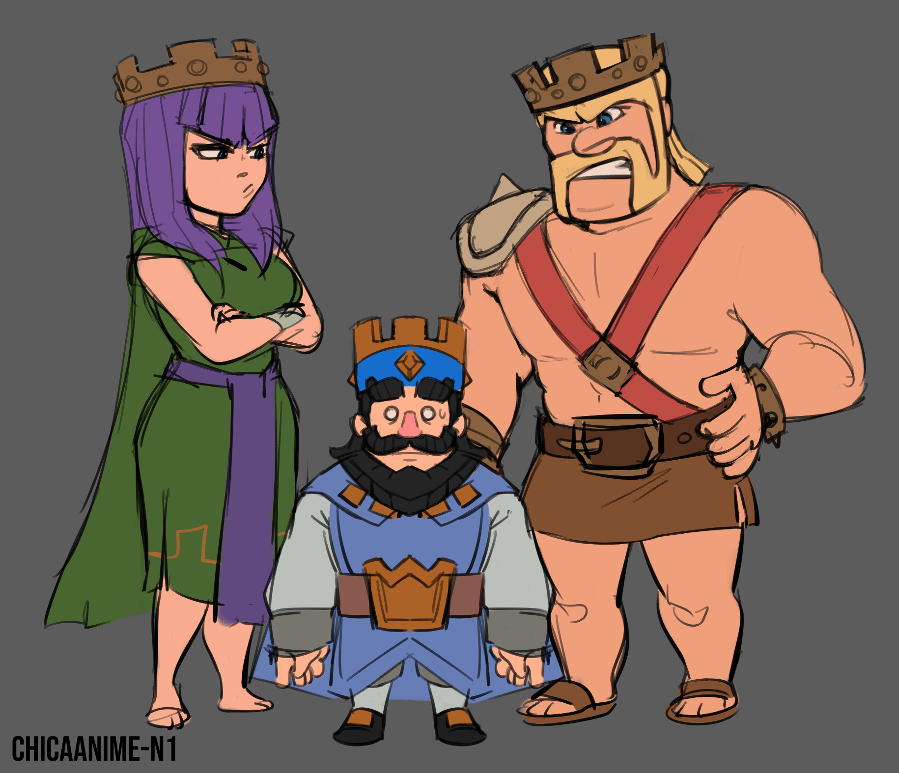 I'm just happy that a fanart that I made in september has canon