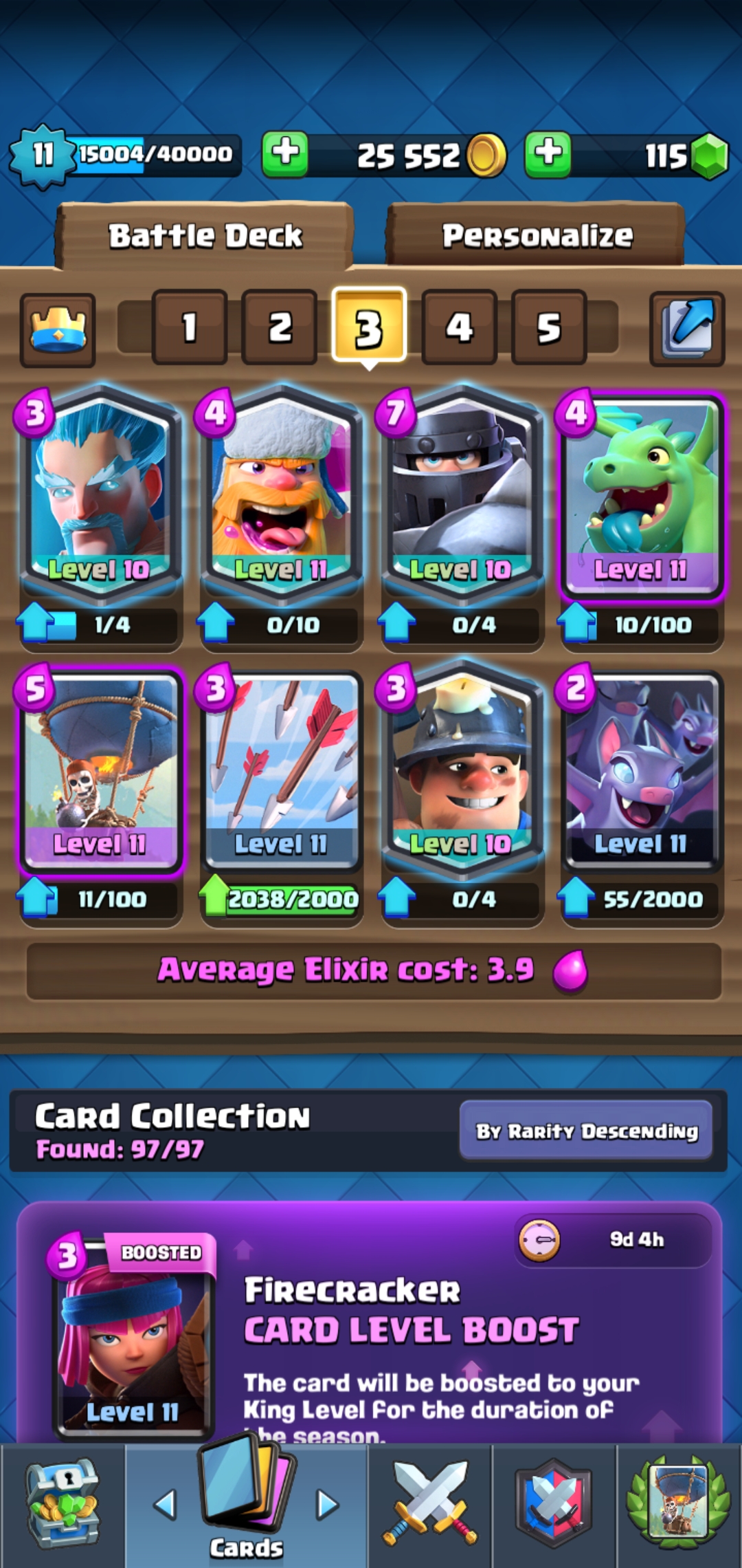 This deck took me from hog mountain to master 1 but now i need a new