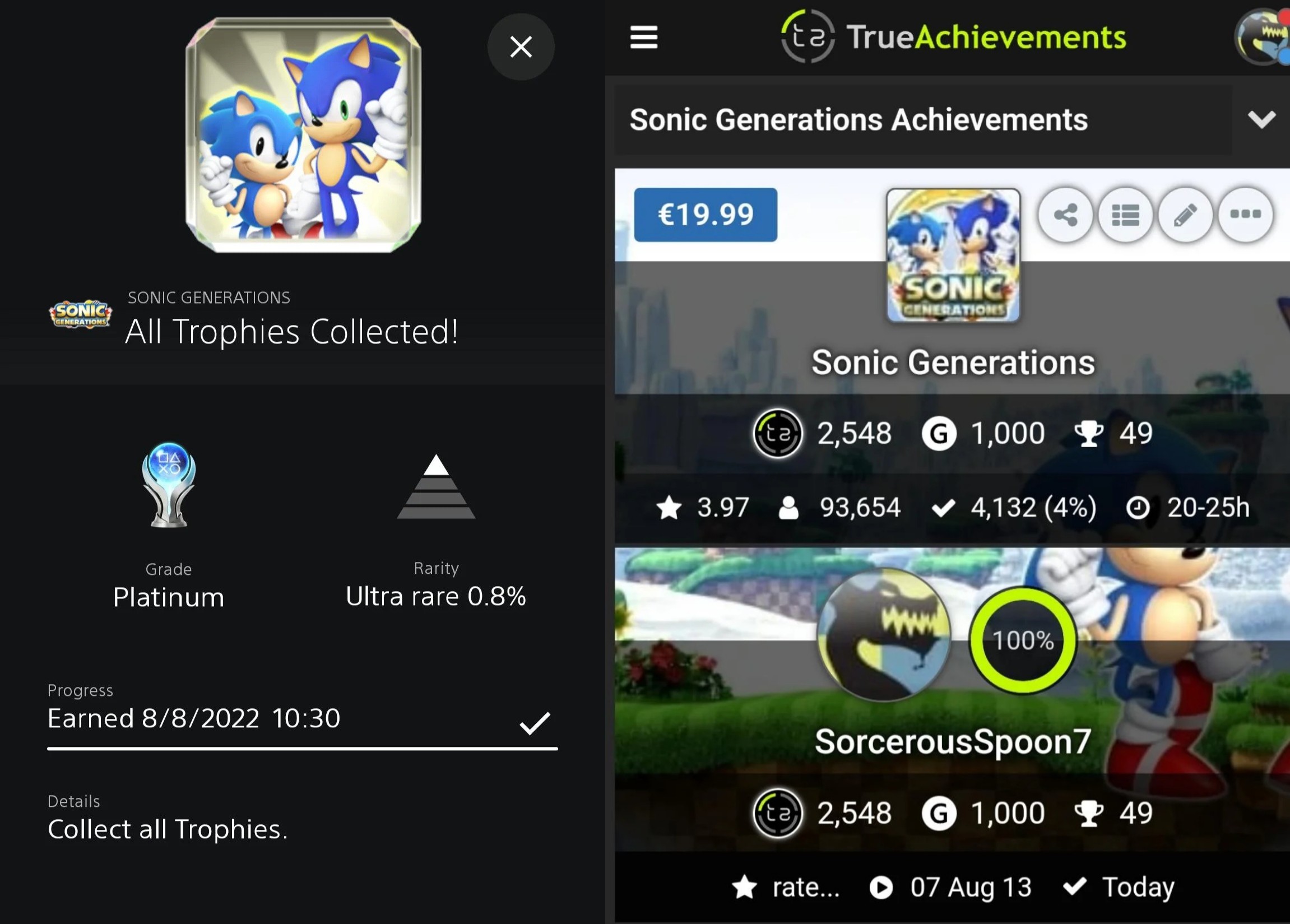 And I'd do it all over again. well most of it anyway. r/SonicTheHedgehog