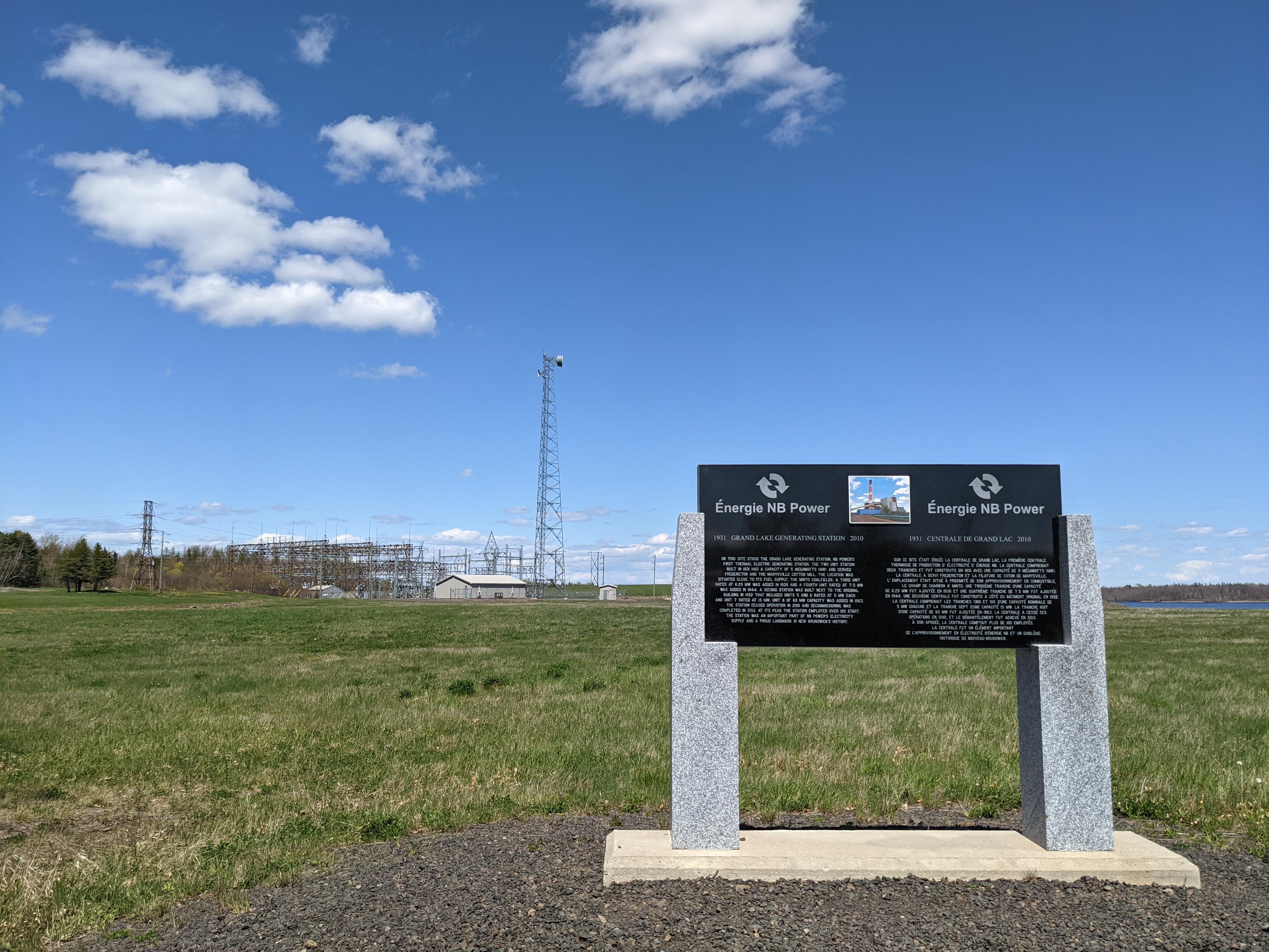 Where the Power Plant Used to Be, Newcastle Creek, NB. r