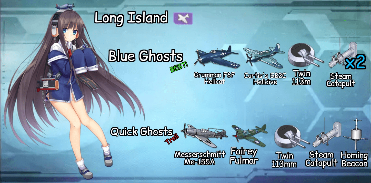 Long Island Equipment Guide. r/AzureLane