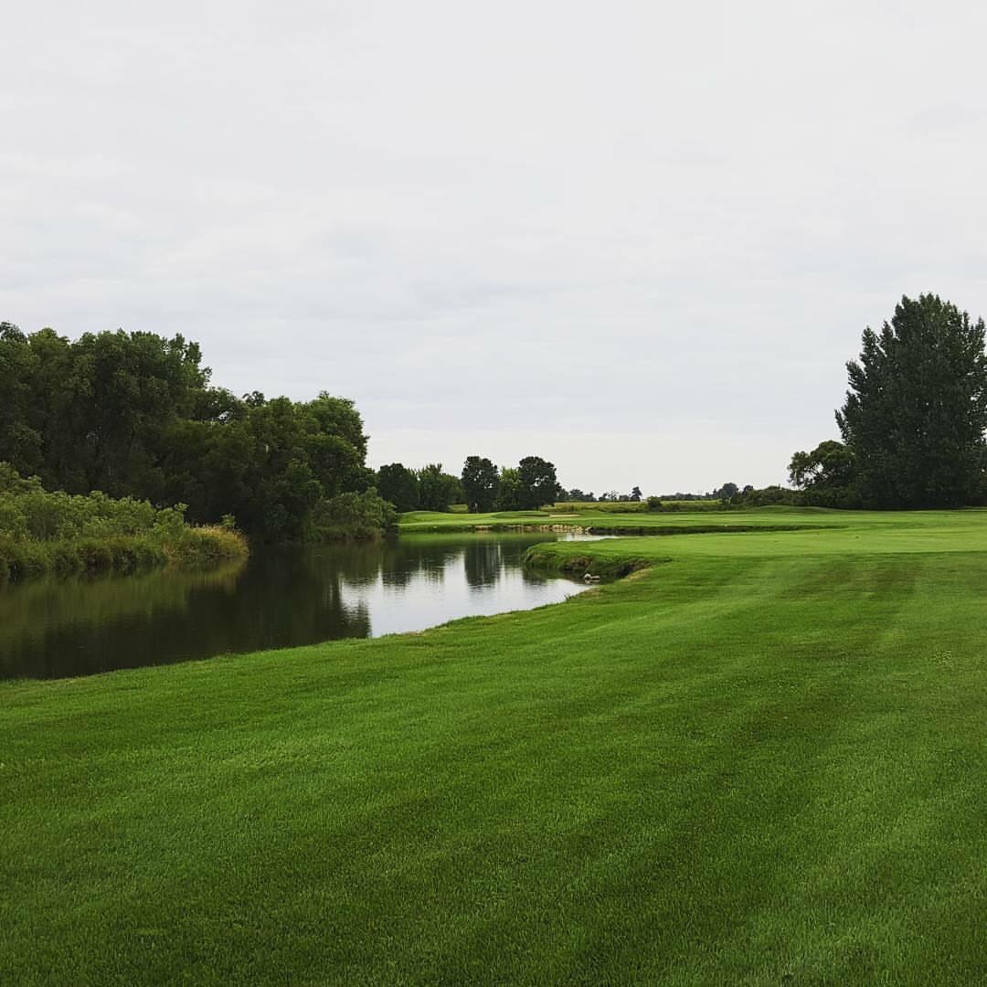 15 Dog leg left at Horicon Hills. r/golf