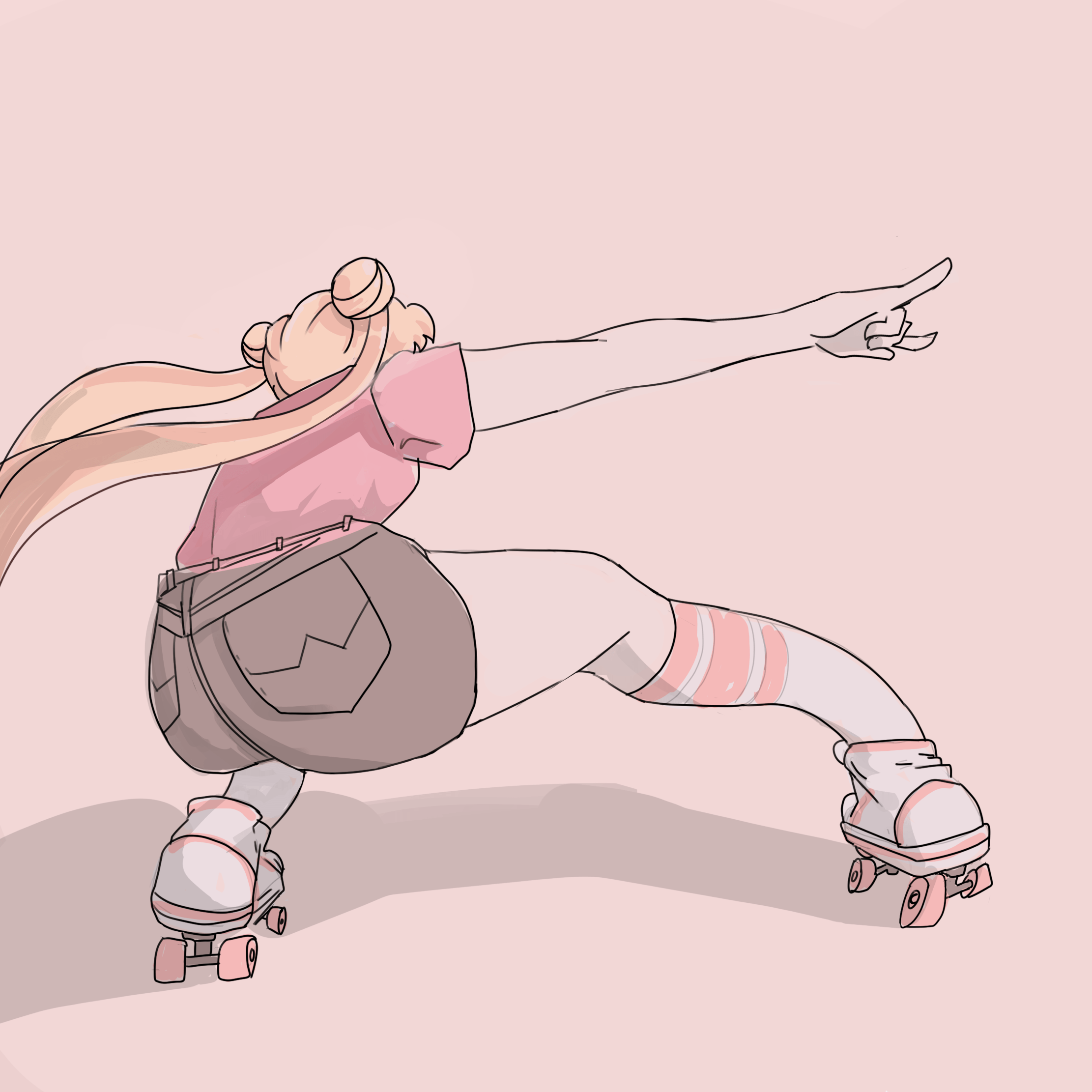 Roller skating aesthetic r/sailormoon