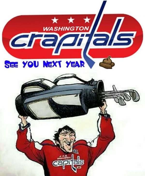 Washington Capitals CHOKING in playoffs, memes around the corner; the