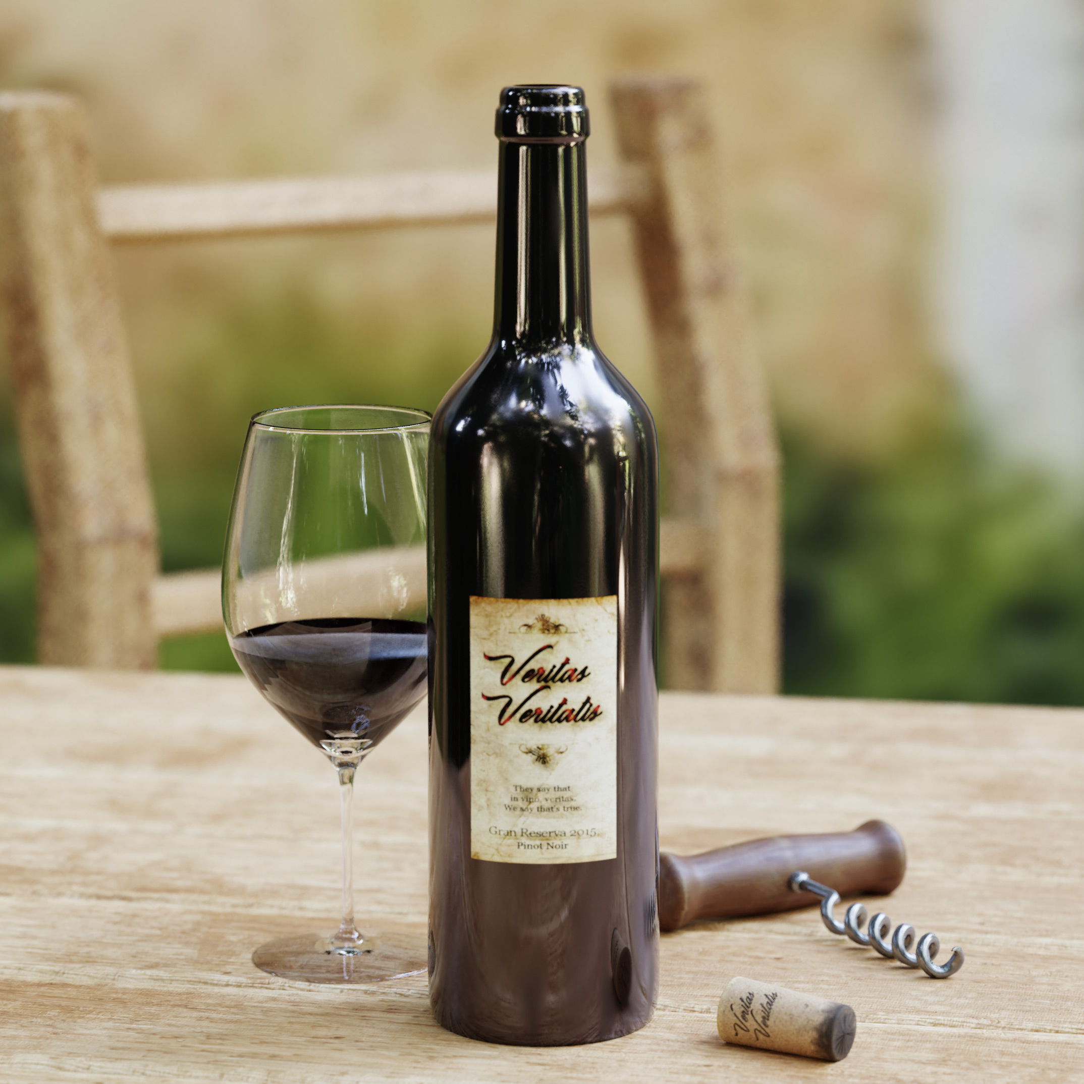 Fancy some wine? r/blender