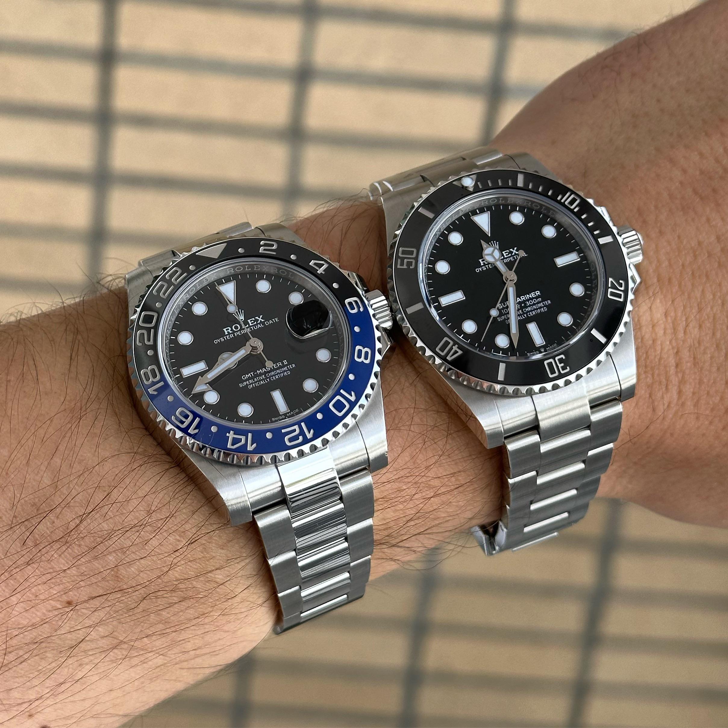[Rolex] Batman or SubNoDate Which takes the cake? r/Watches