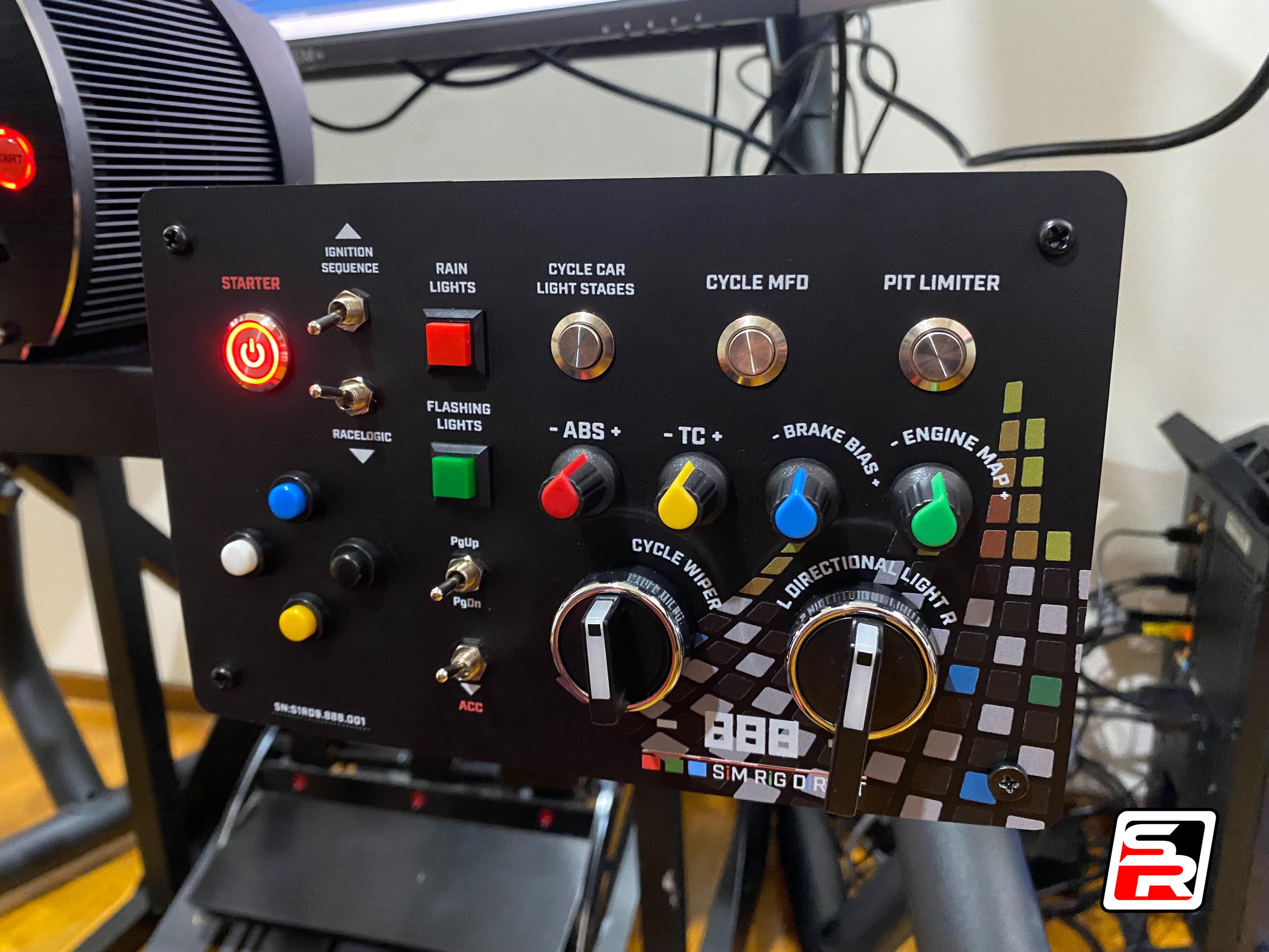 New button box is in on the rig. An absolute game changer for ACC and