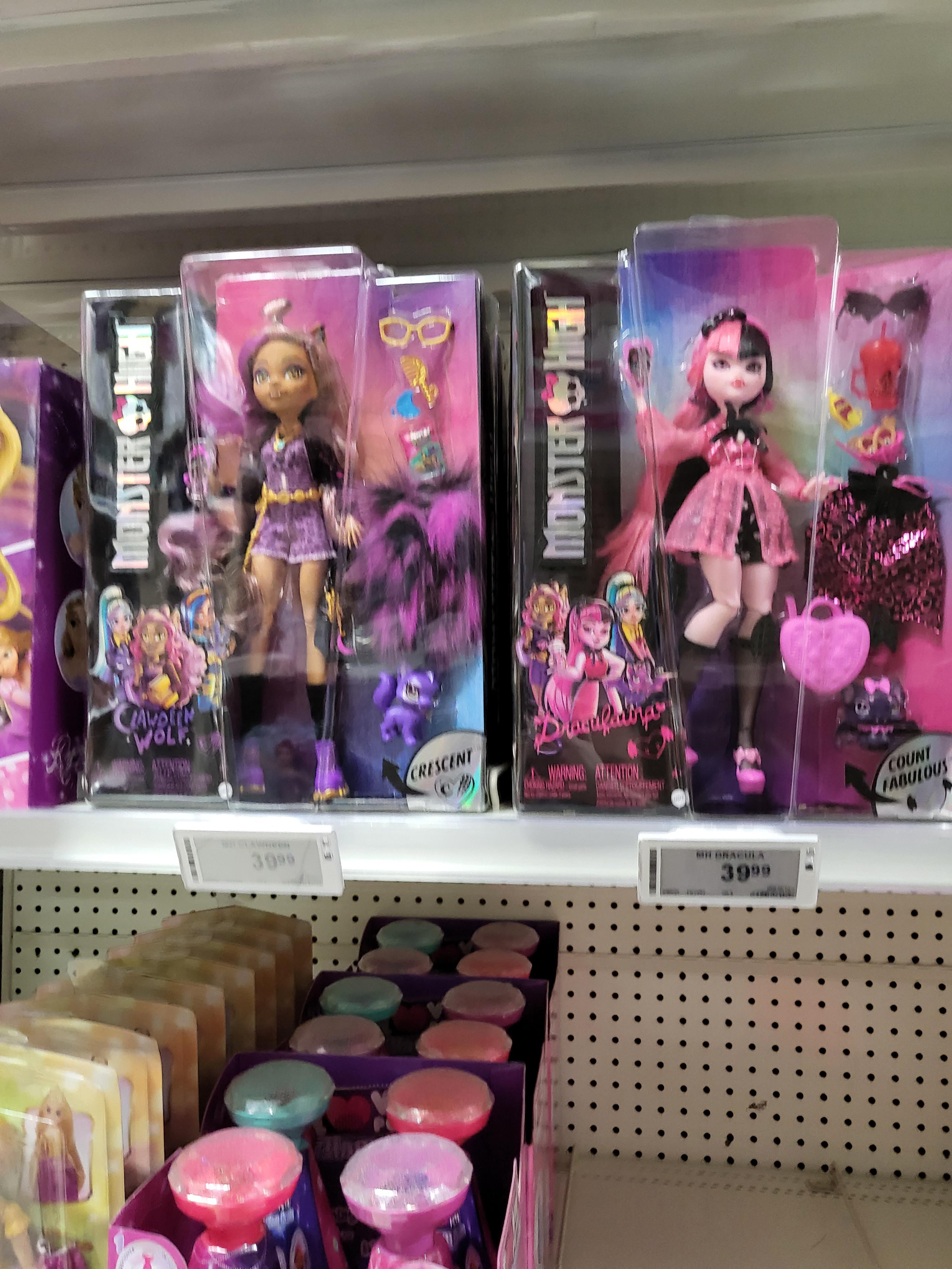 Canadian Tire toy section r/MonsterHigh