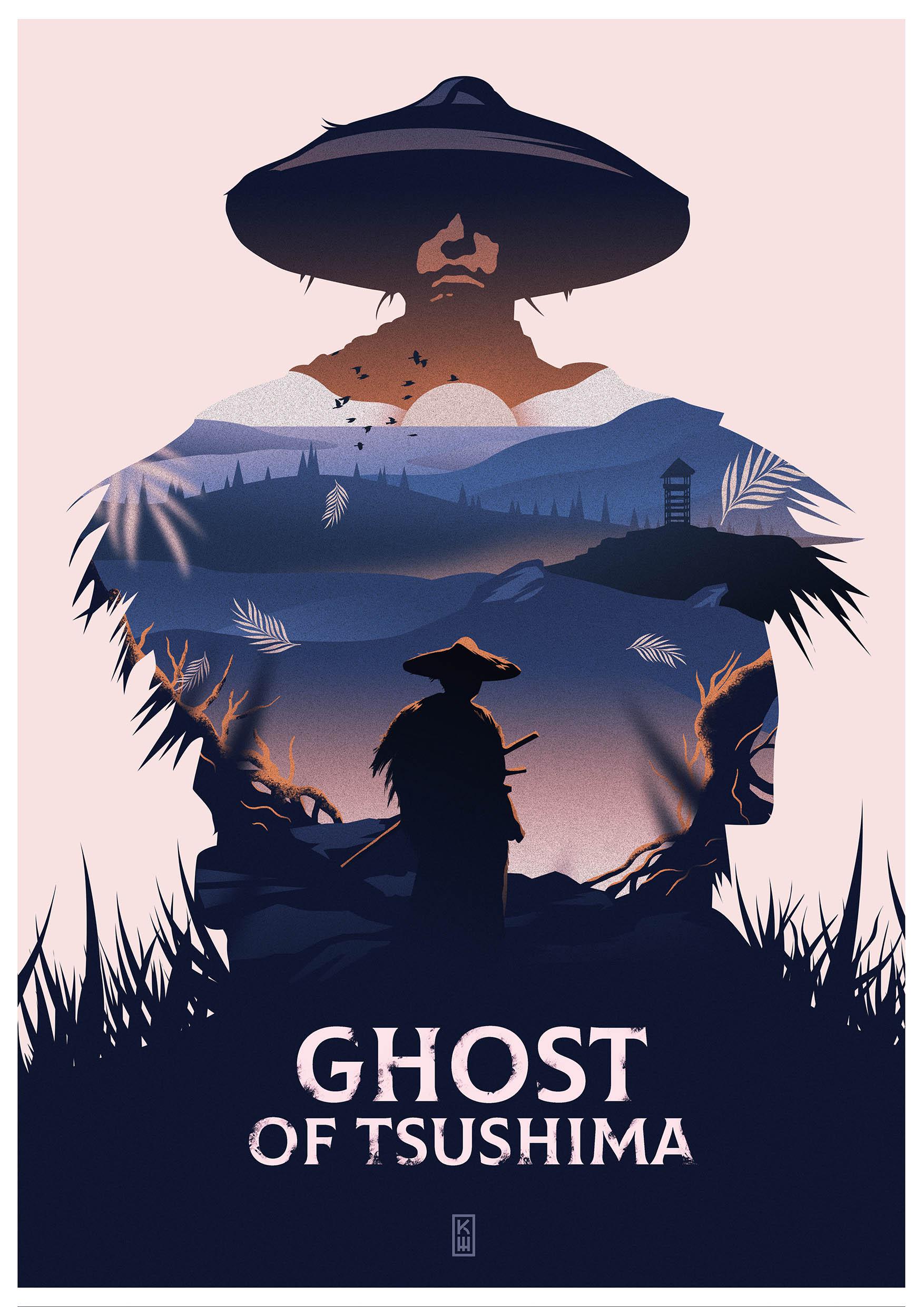 [Image] Ghost of Tsushima Poster r/PS4