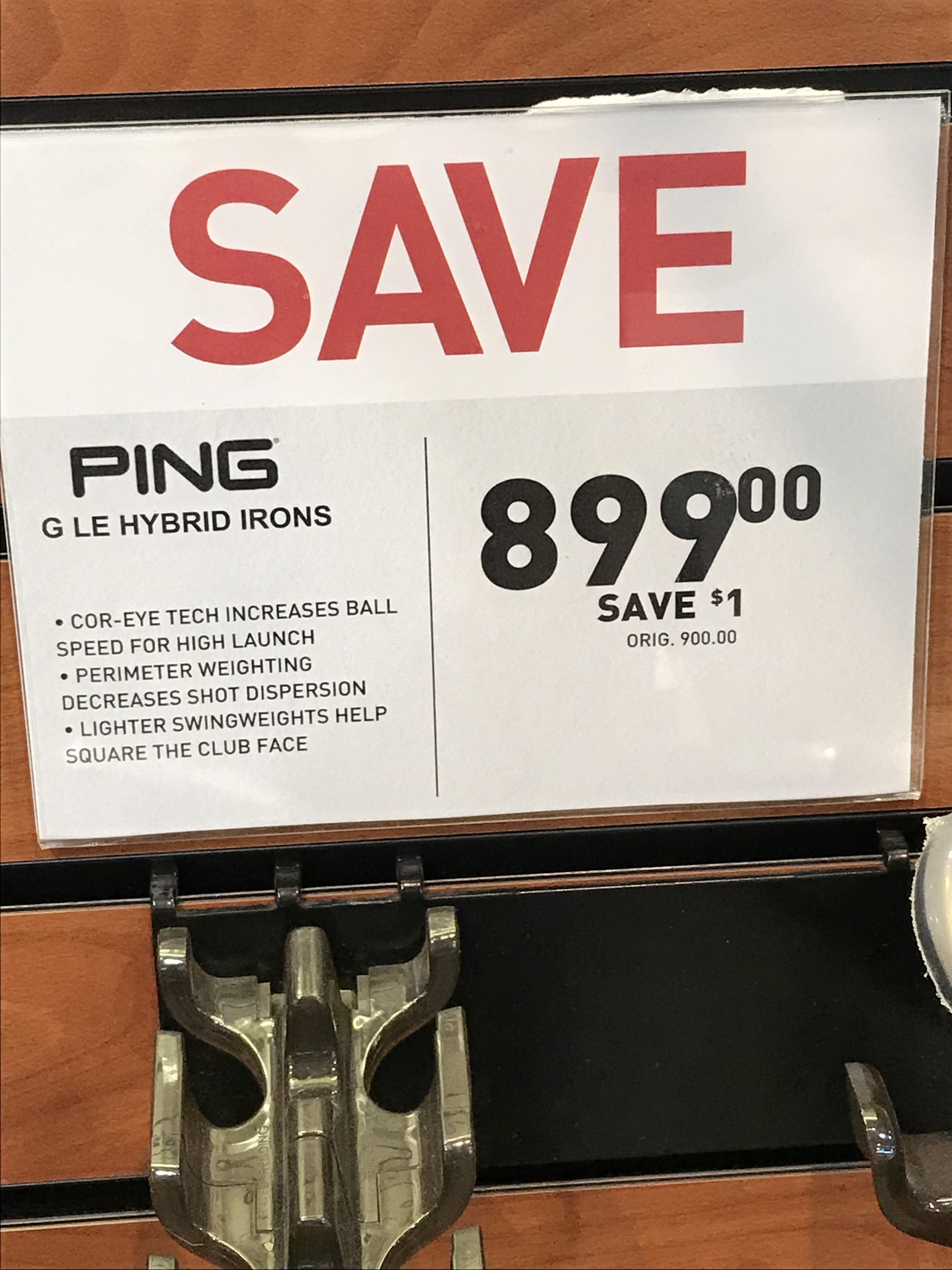 Great sale at Dicks Sporting Goods! r/golf
