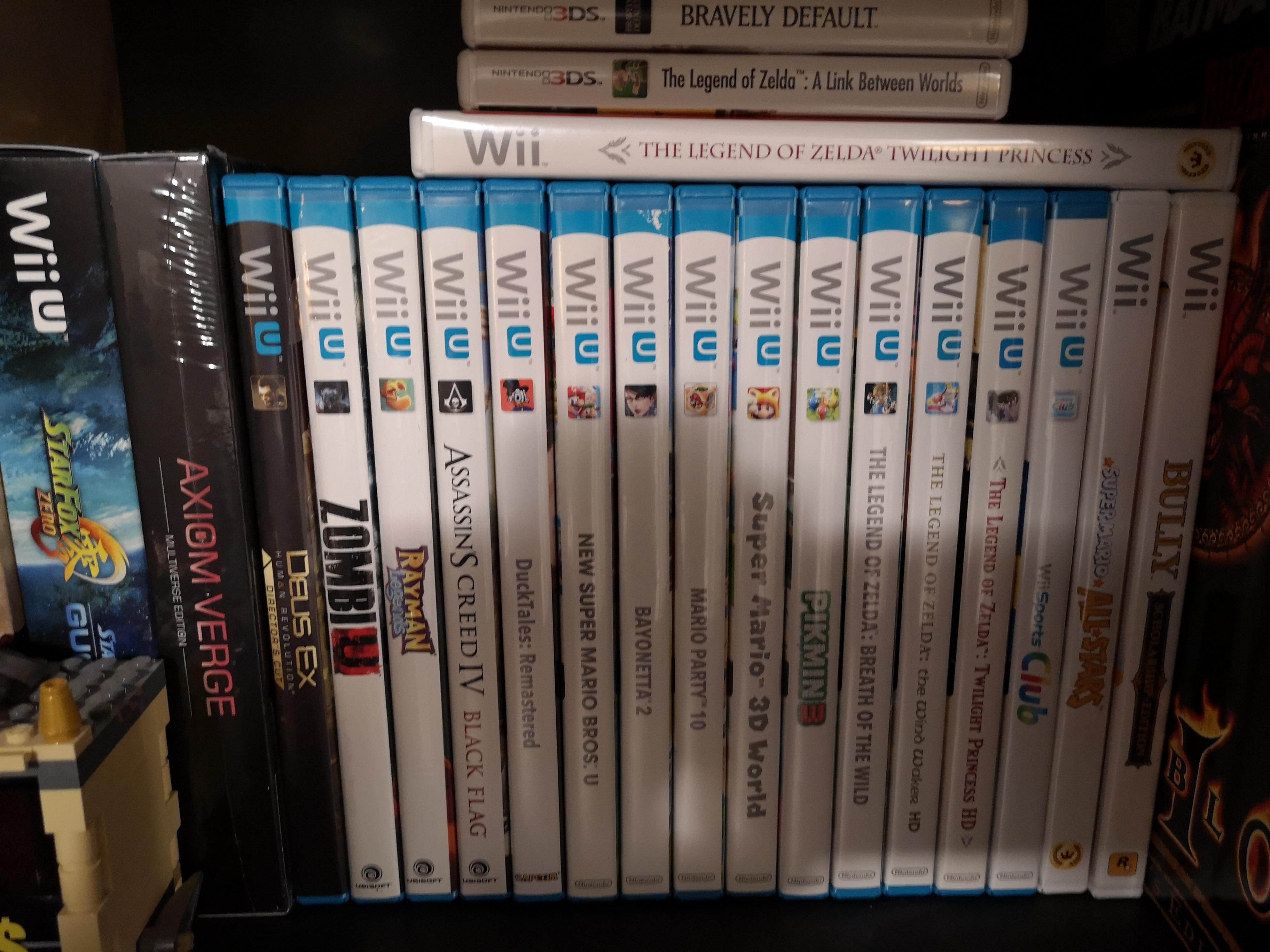 Just added Wii Sports Club to the collection... r/wiiu