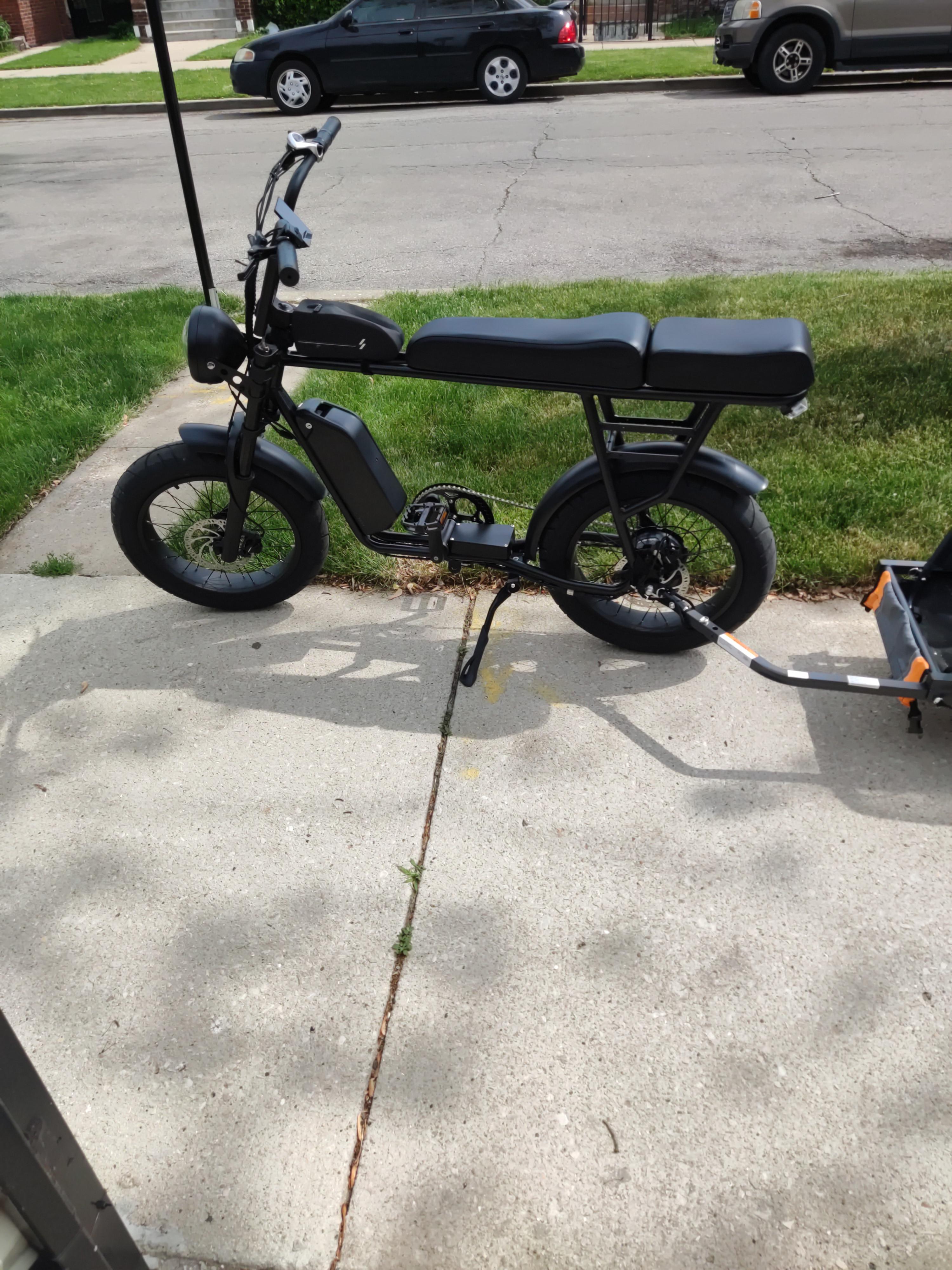 First ebike. Mario extended 1000w. Impressed overall. ebikes