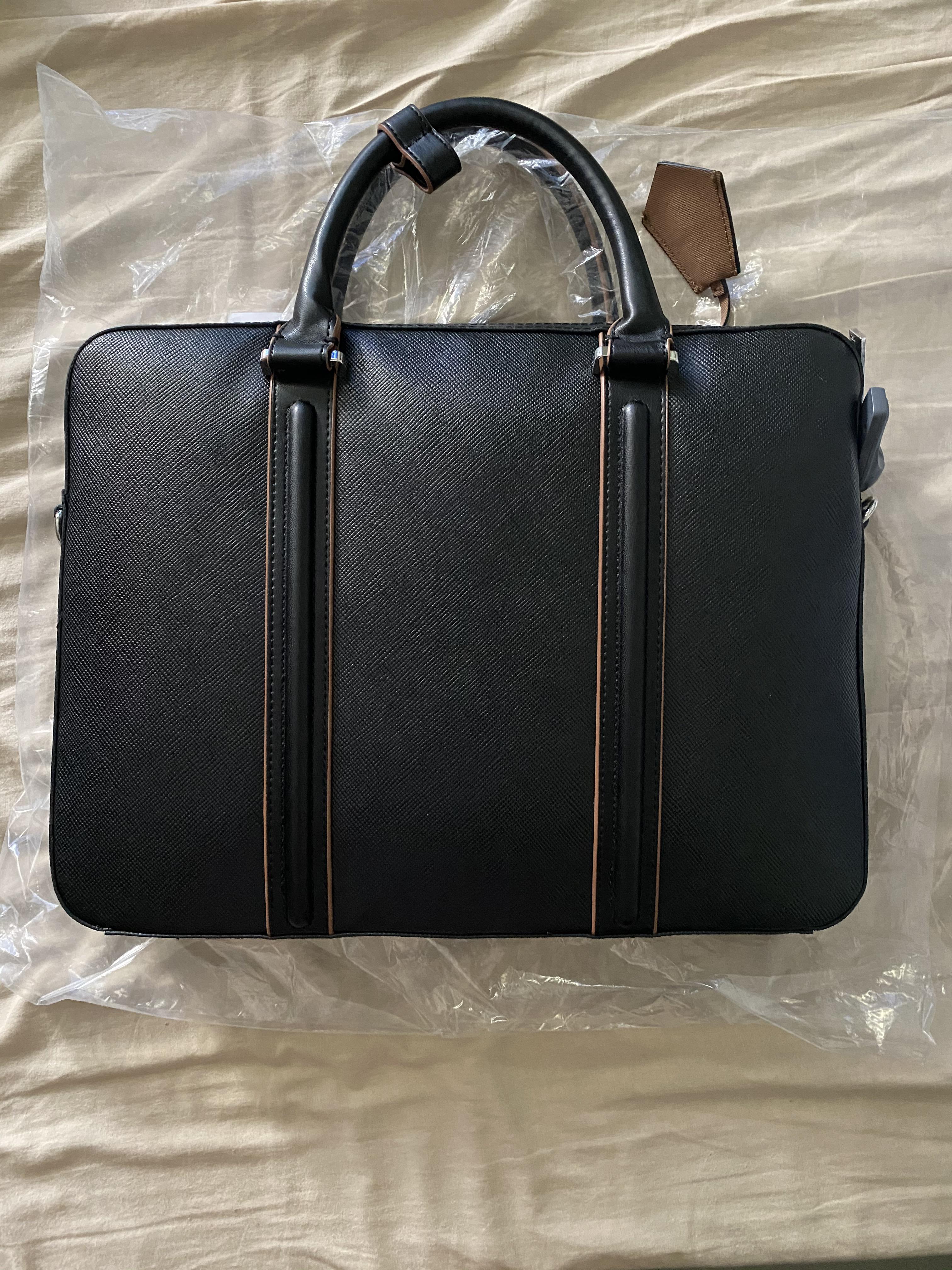 FOR SALE Brand new Zara leather briefcase, 2800 only. Never used, meet