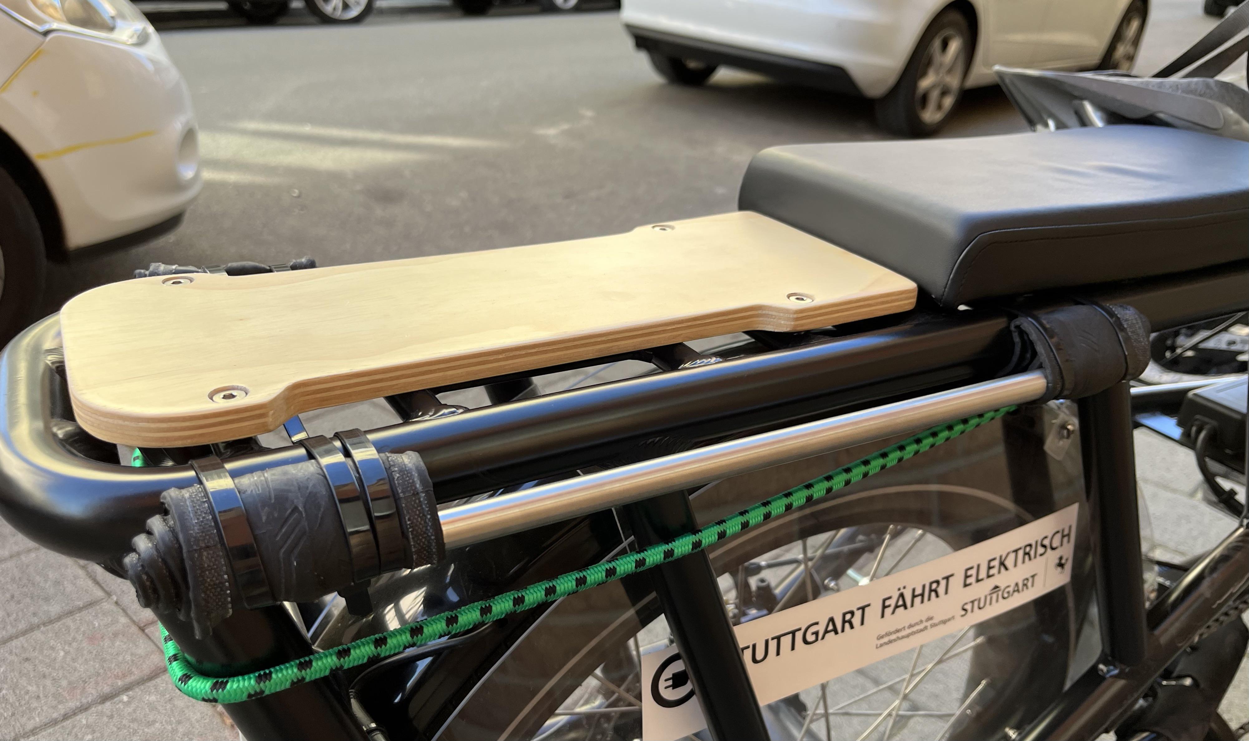 Simple and cheap adapter for standard panniers on Radwagon r