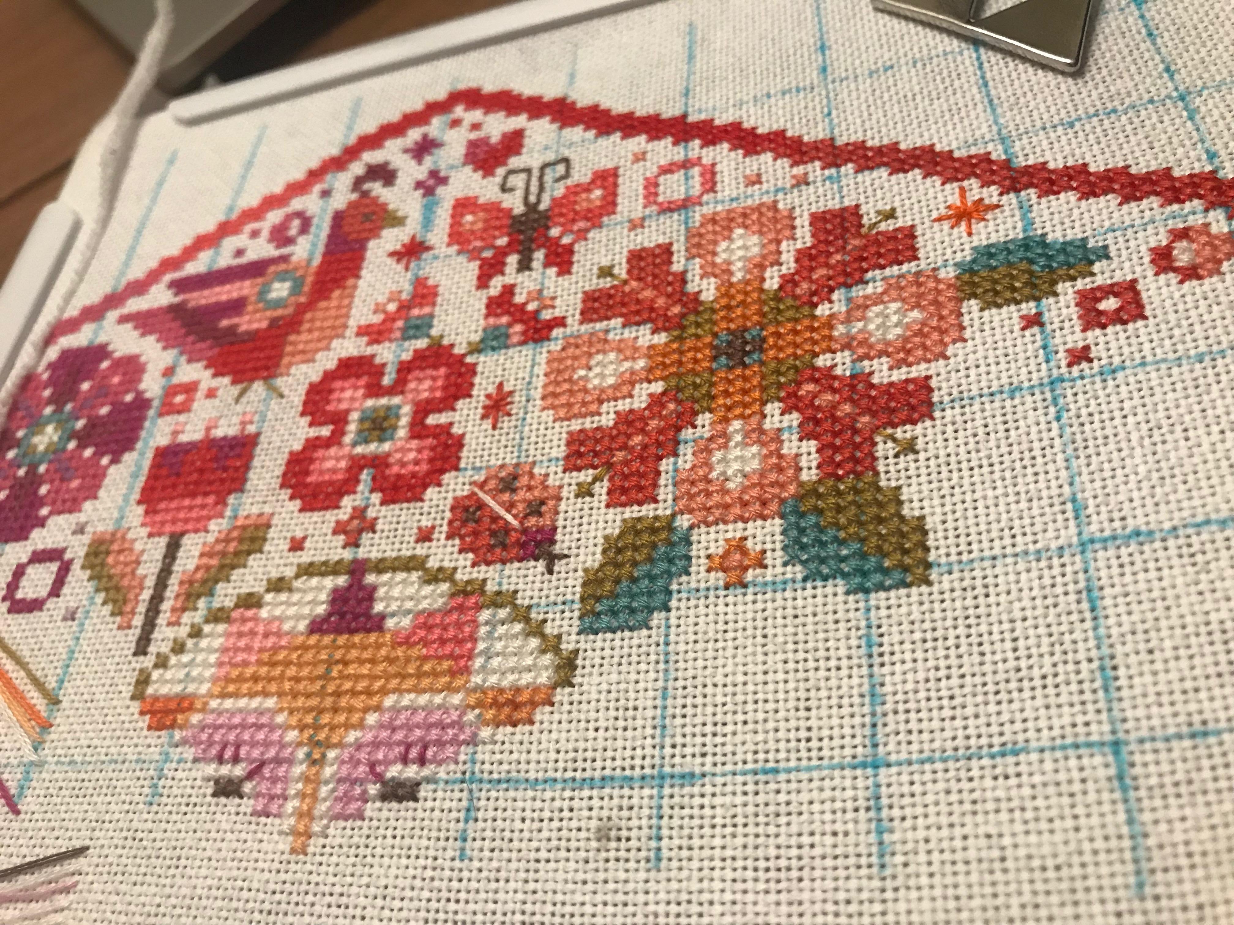 [WIP] Satsuma Street SAL Chart 2 Complete! r/CrossStitch