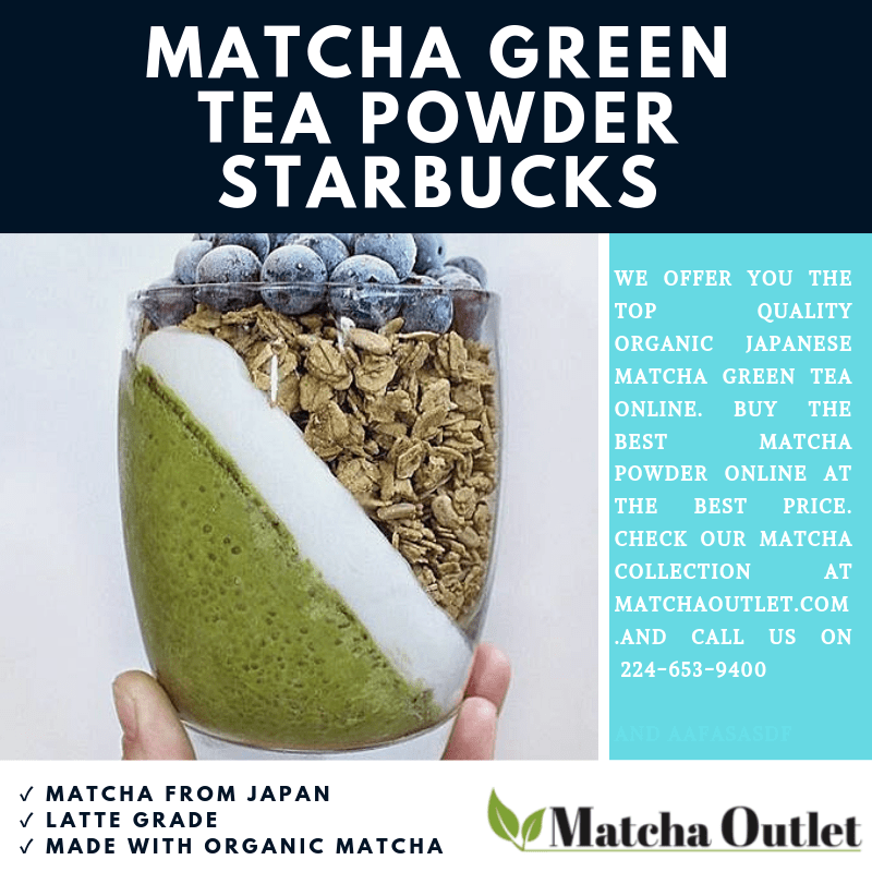 Matcha green tea Starbucks r/Infographics
