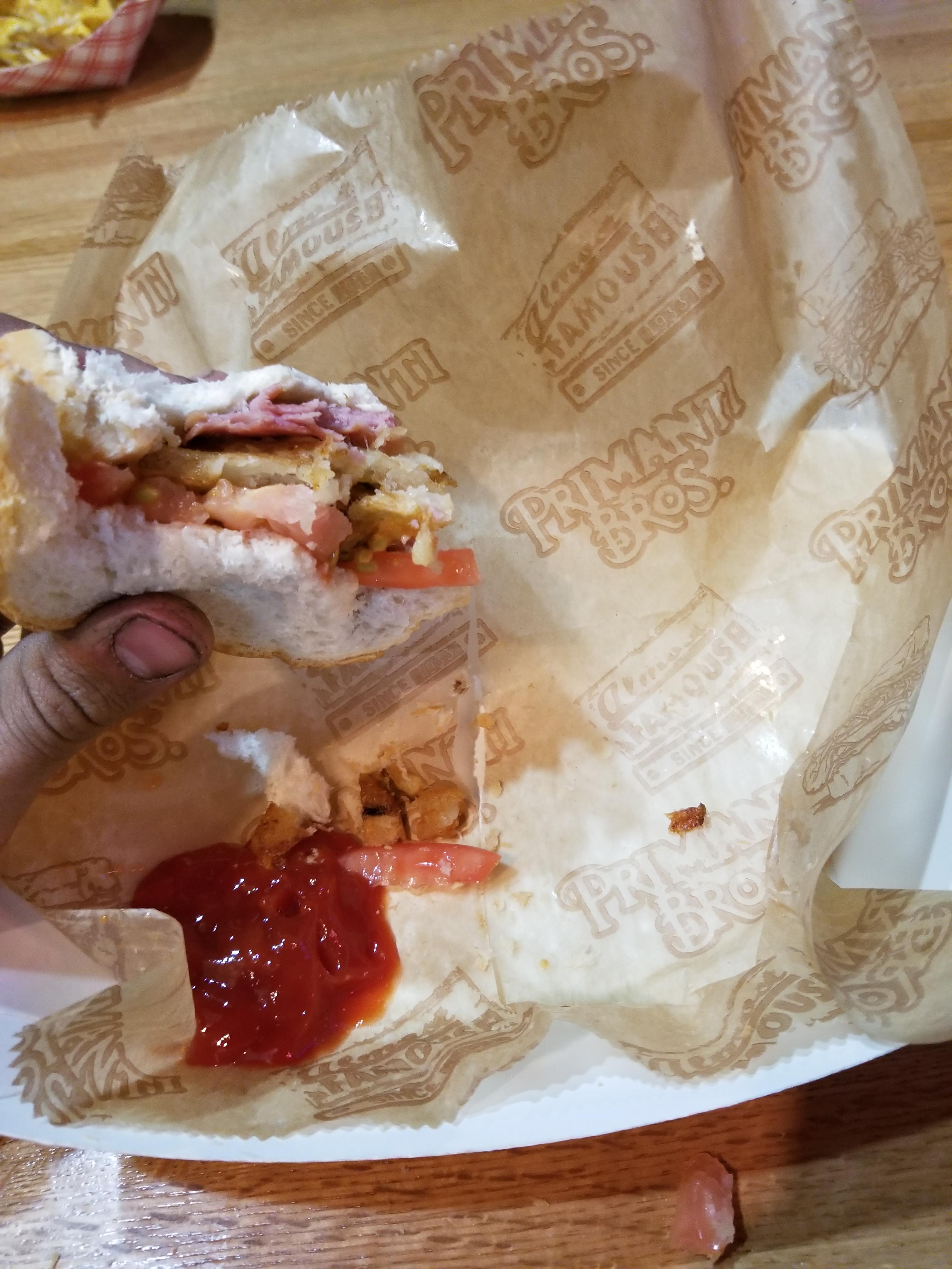 "Capicola sandwiches are tasty from Primantis" r/MacMiller