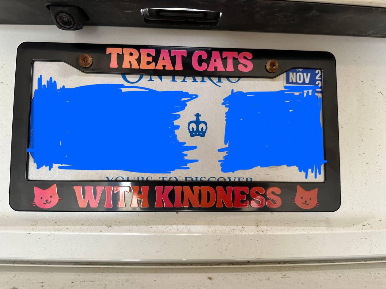 Is this license plate frame illegal in Ontario? r/ontario