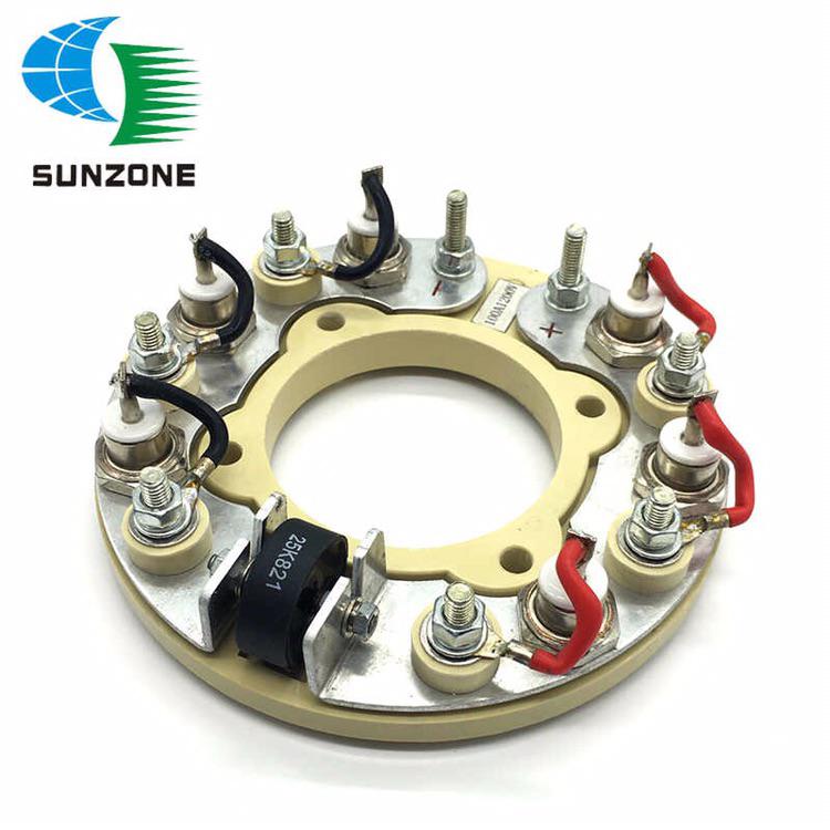 what happens if Generator rotor diodes short circuited? r