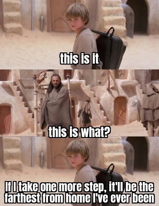 Lord of the rings x Star Wars PrequelMemes