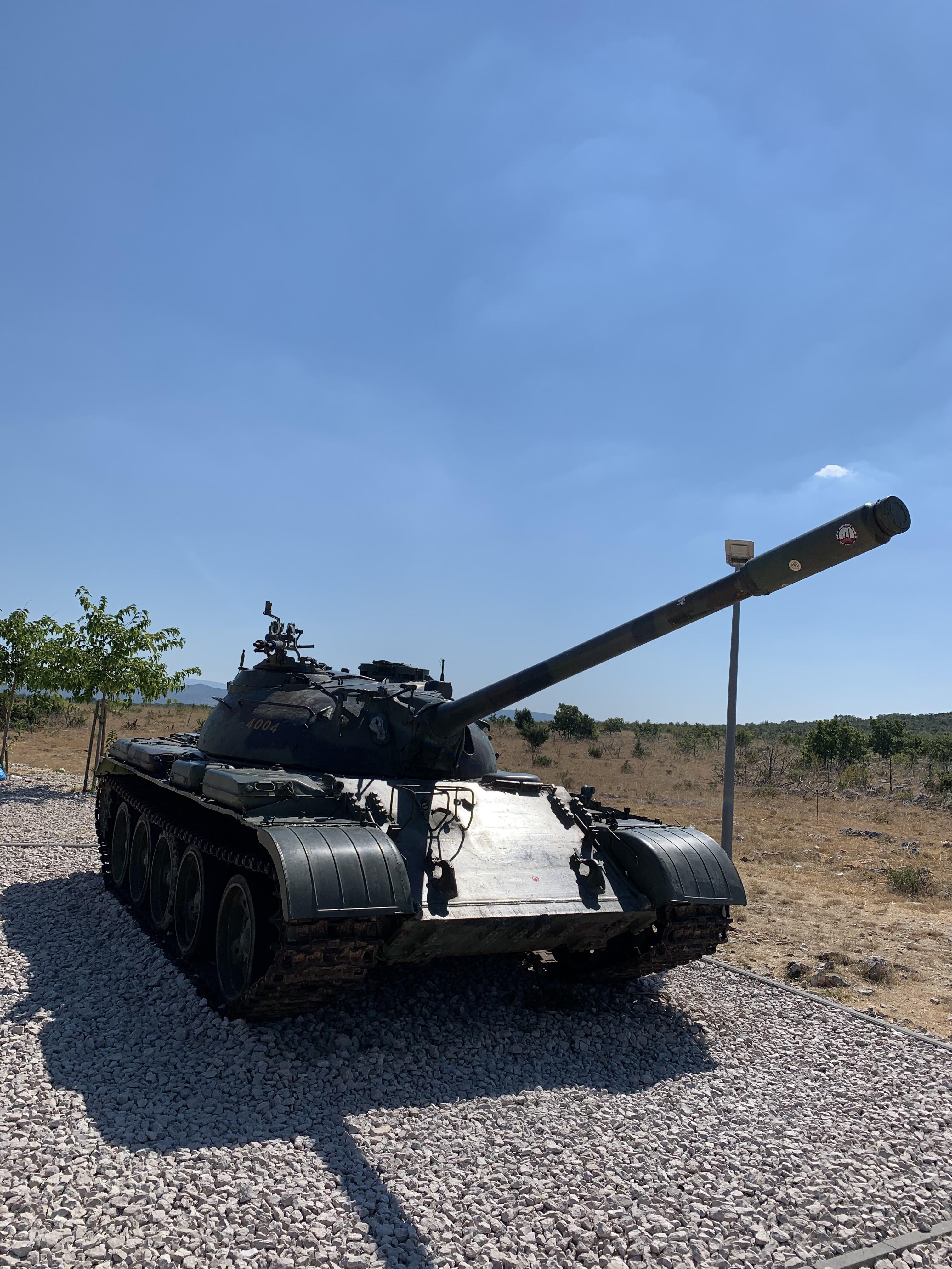 Saw this tank in croatia right now r/TankPorn