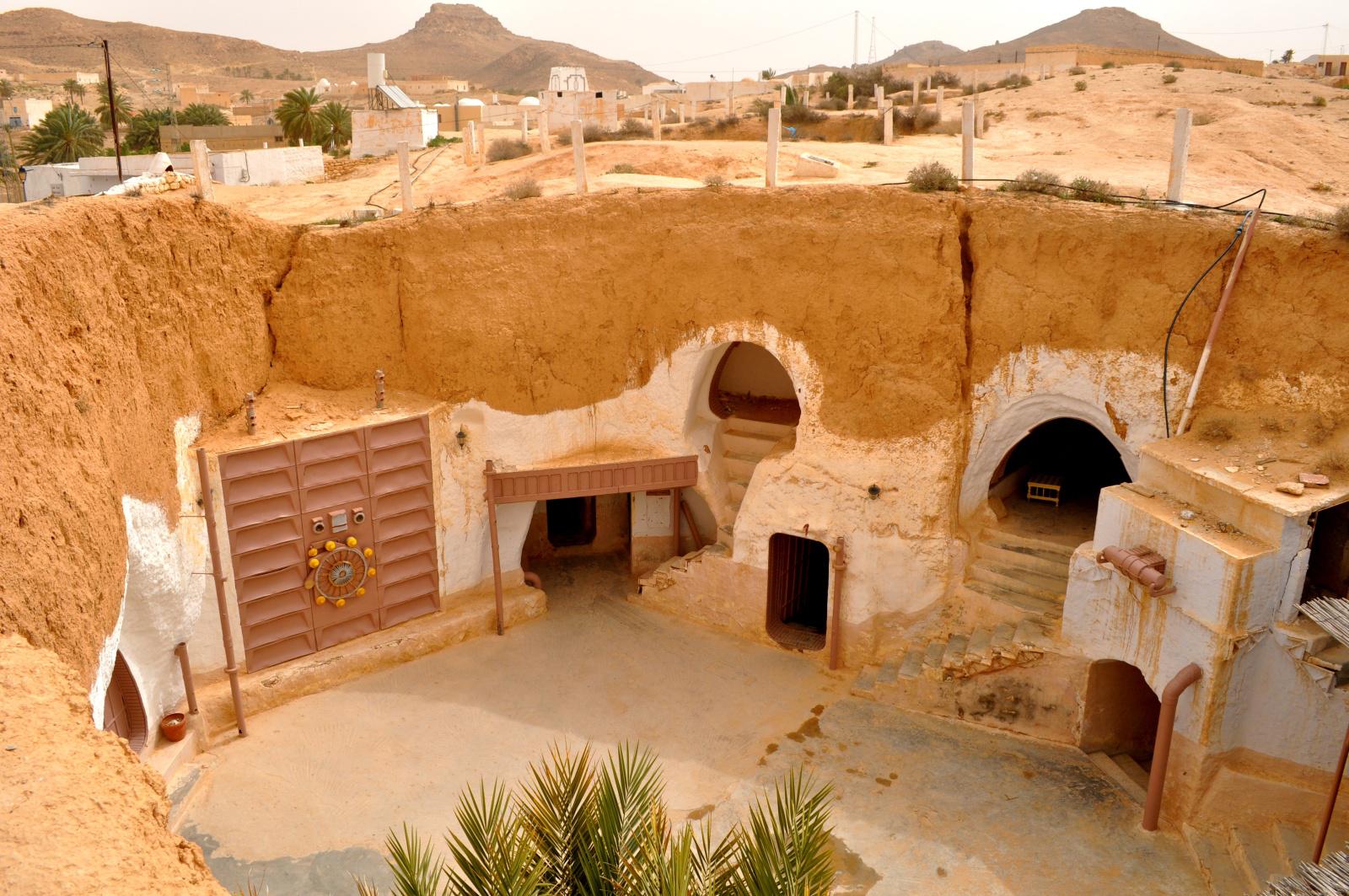 Matmata, Tunisia Hotel Sidi Driss r/AfricanArchitecture