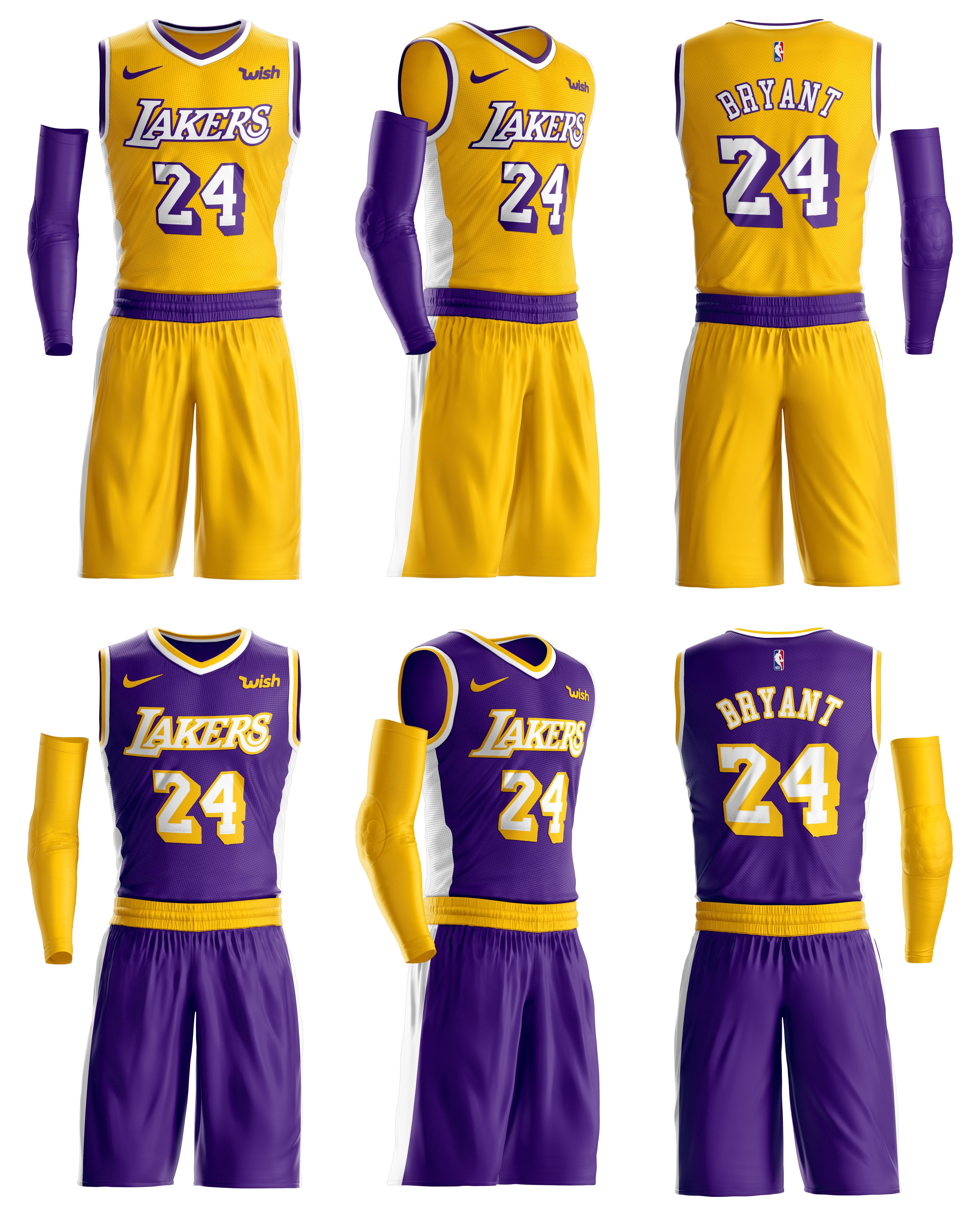 Lakers Uniforme Lakers Nike Jerseys Los Angeles Lakers A wide