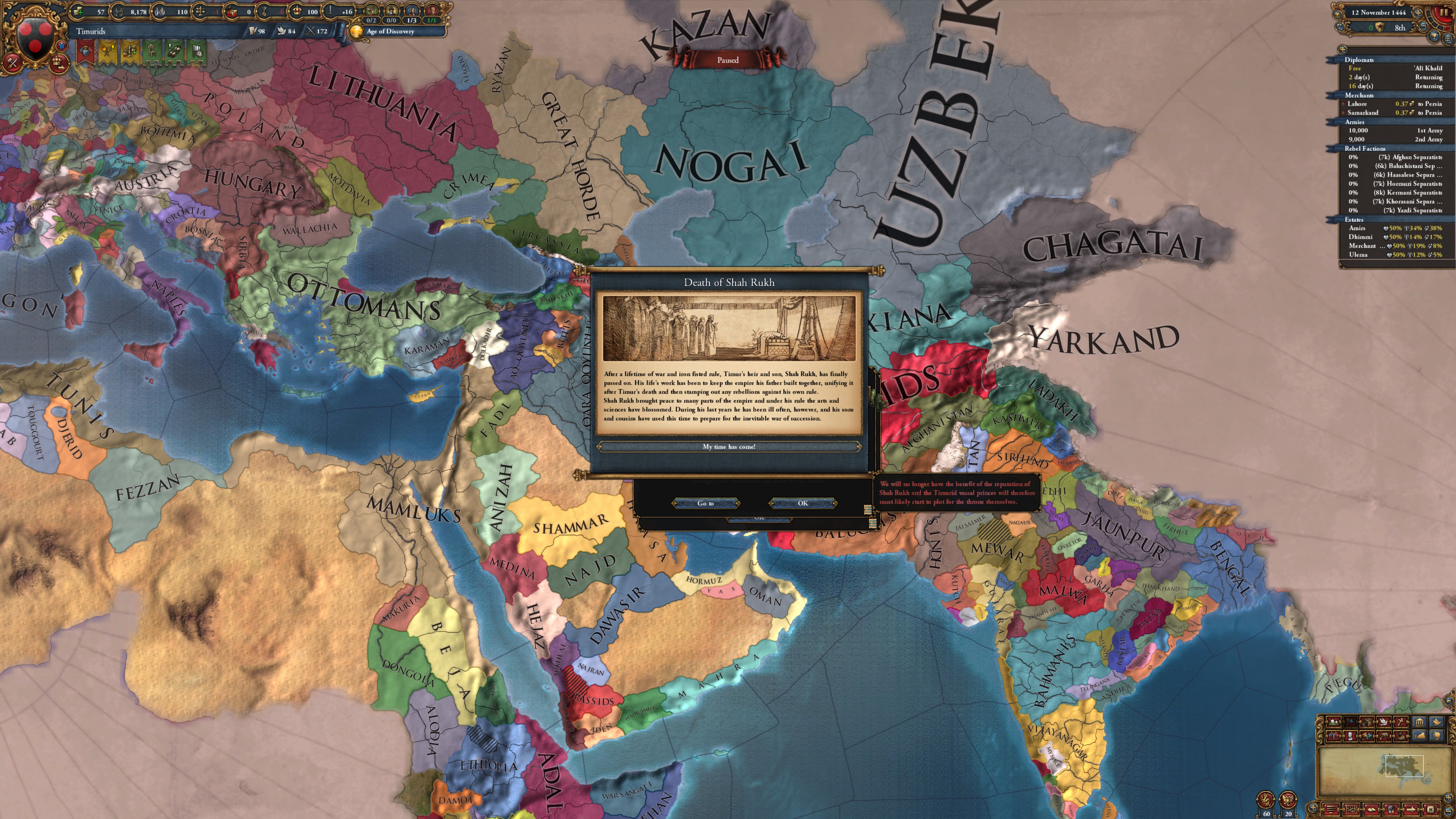 EU4 Map Mode Tier List Europa Universalis IV