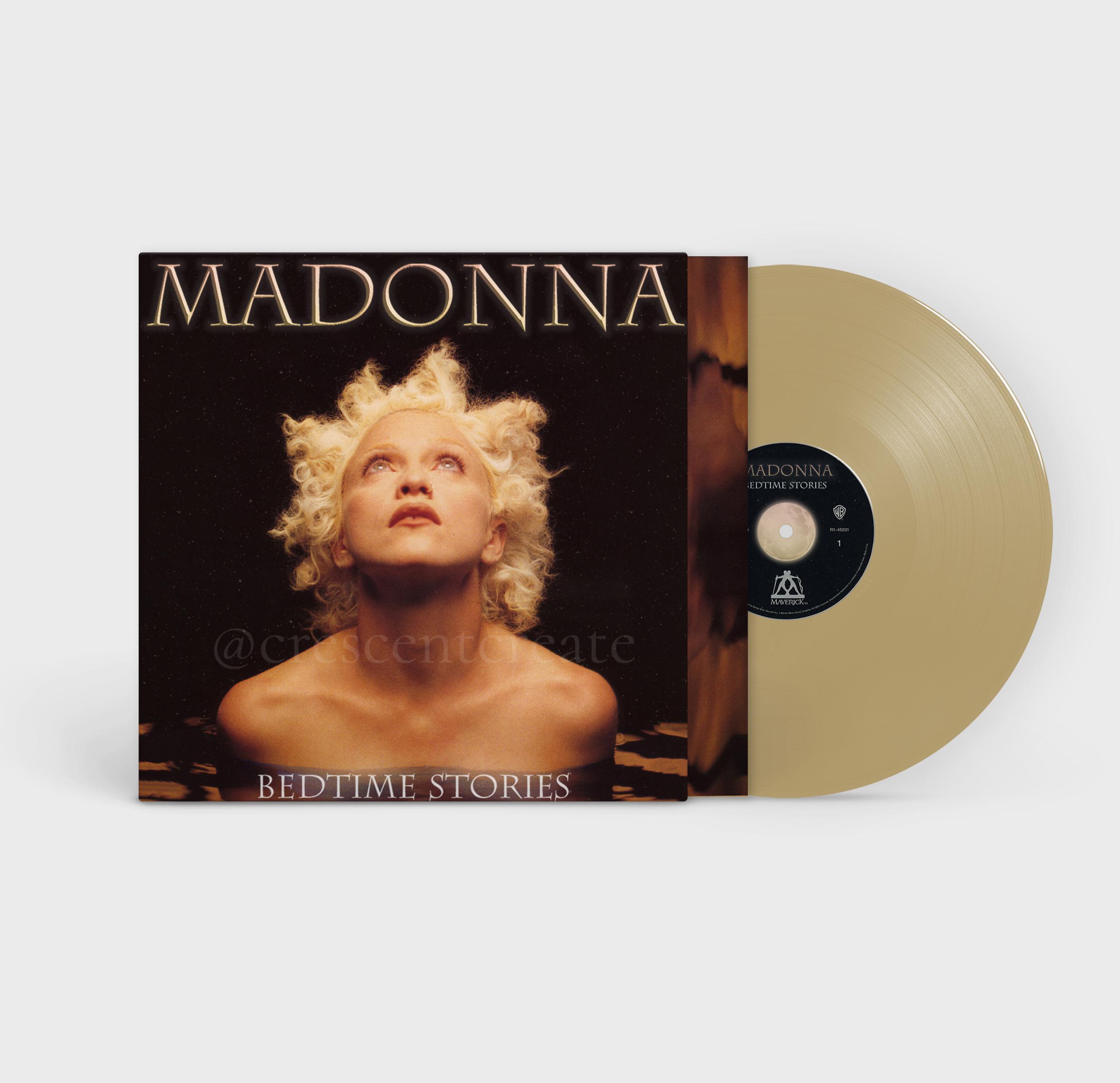 Bedtime Stories alternative cover + vinyl concept r/Madonna
