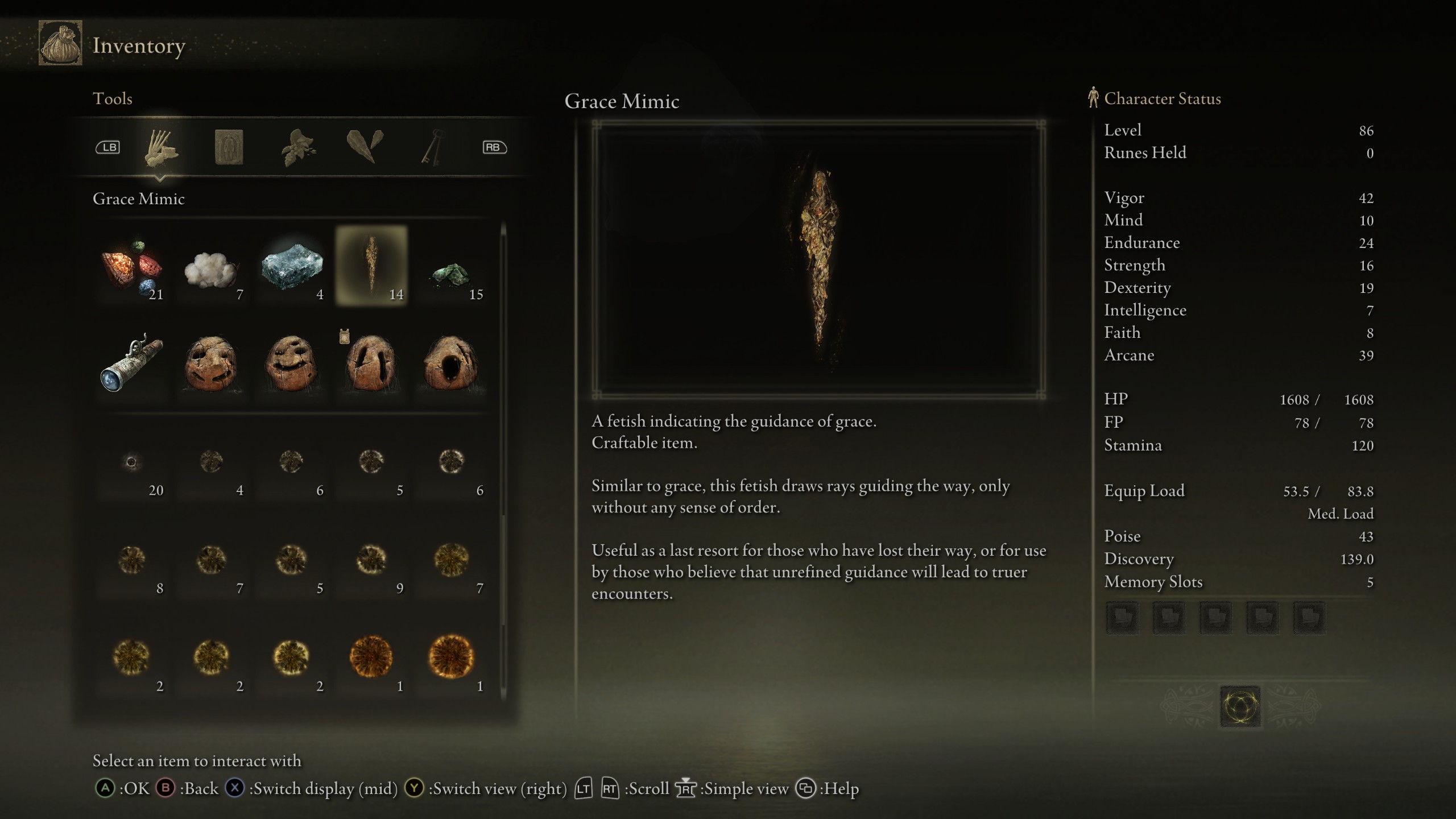 Are there any lore implications of Grace Mimic, its a pretty