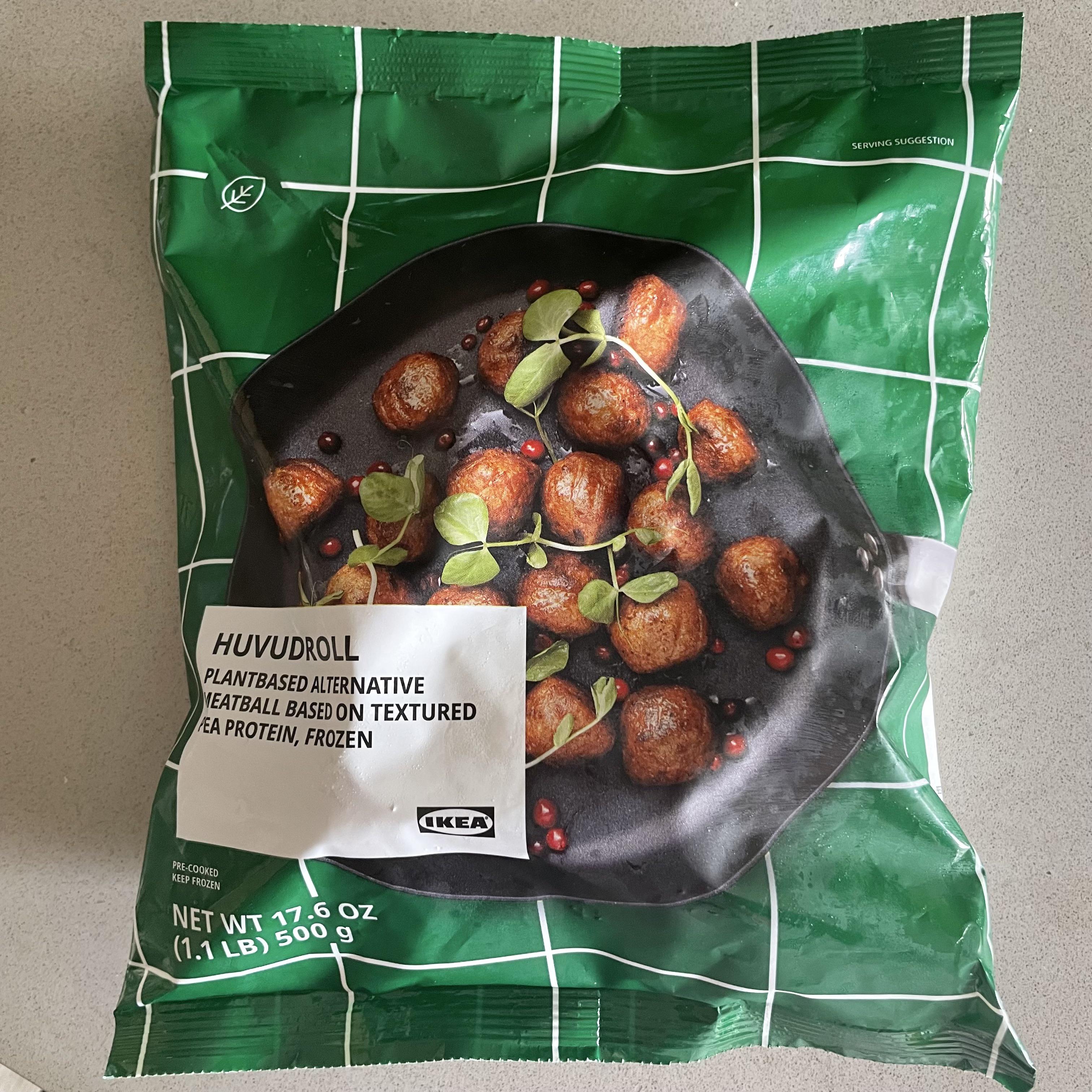 I recently discovered that IKEA sells plantbased meatballs! My omni
