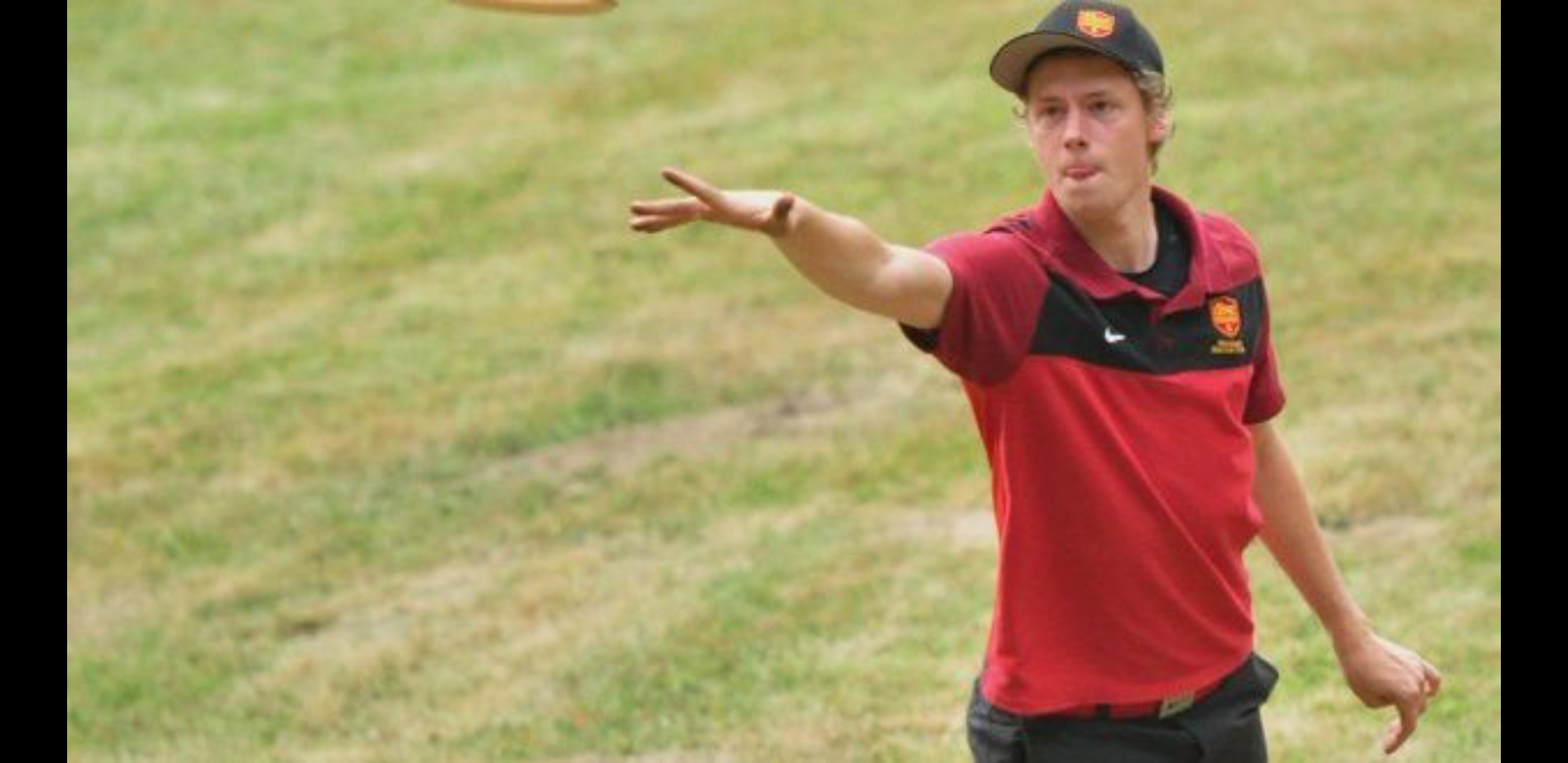 Did anyone get coverage of Simon Lizotte parking his drive on hole 18