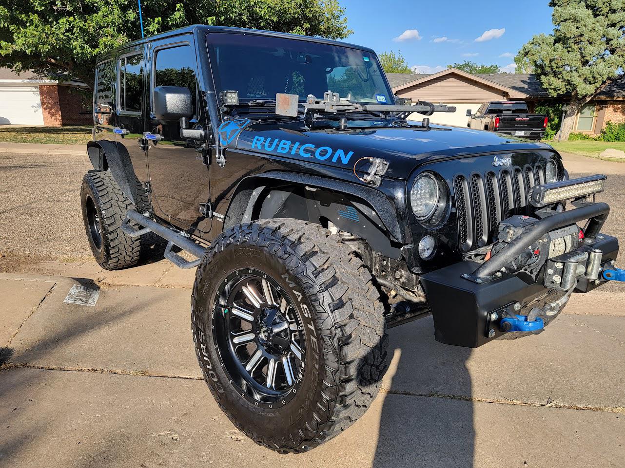 2014 Jeep Rubicon, prev owner replaced the factory sway bar. Now a