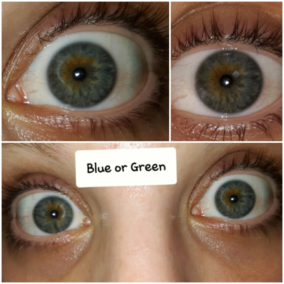What color are my eyes consider to be??? Growing up I was told blue and